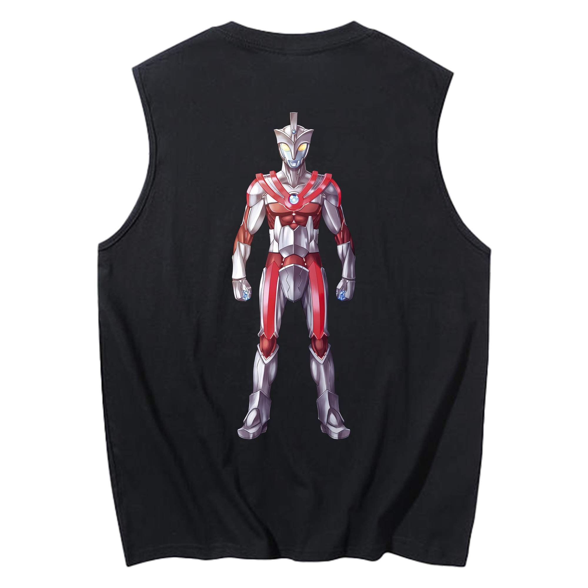 （画像用） ウルトラマン Ultraman コットン100％タンクトップ（背面プリント）