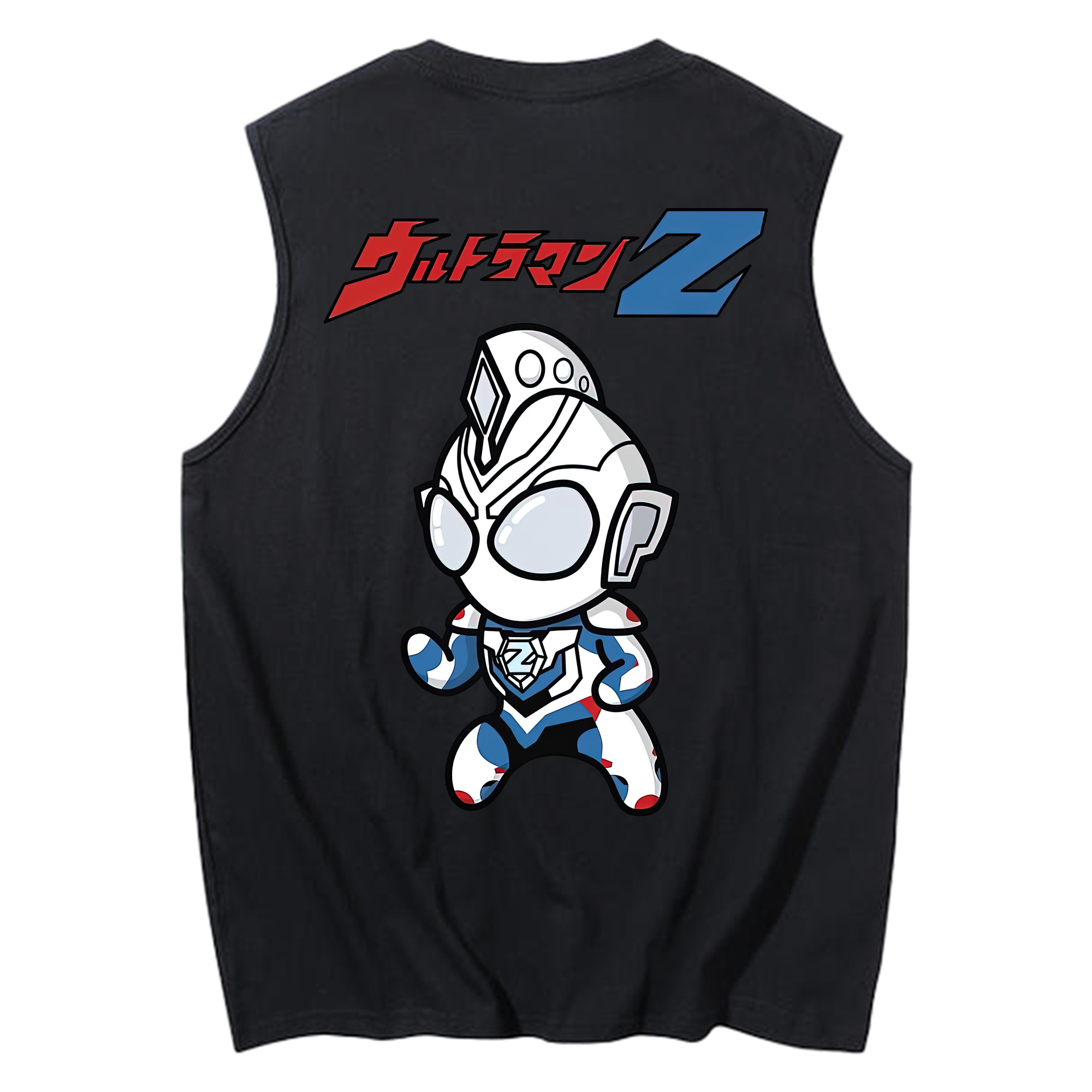 （画像用） ウルトラマン Ultraman コットン100％タンクトップ（背面プリント）