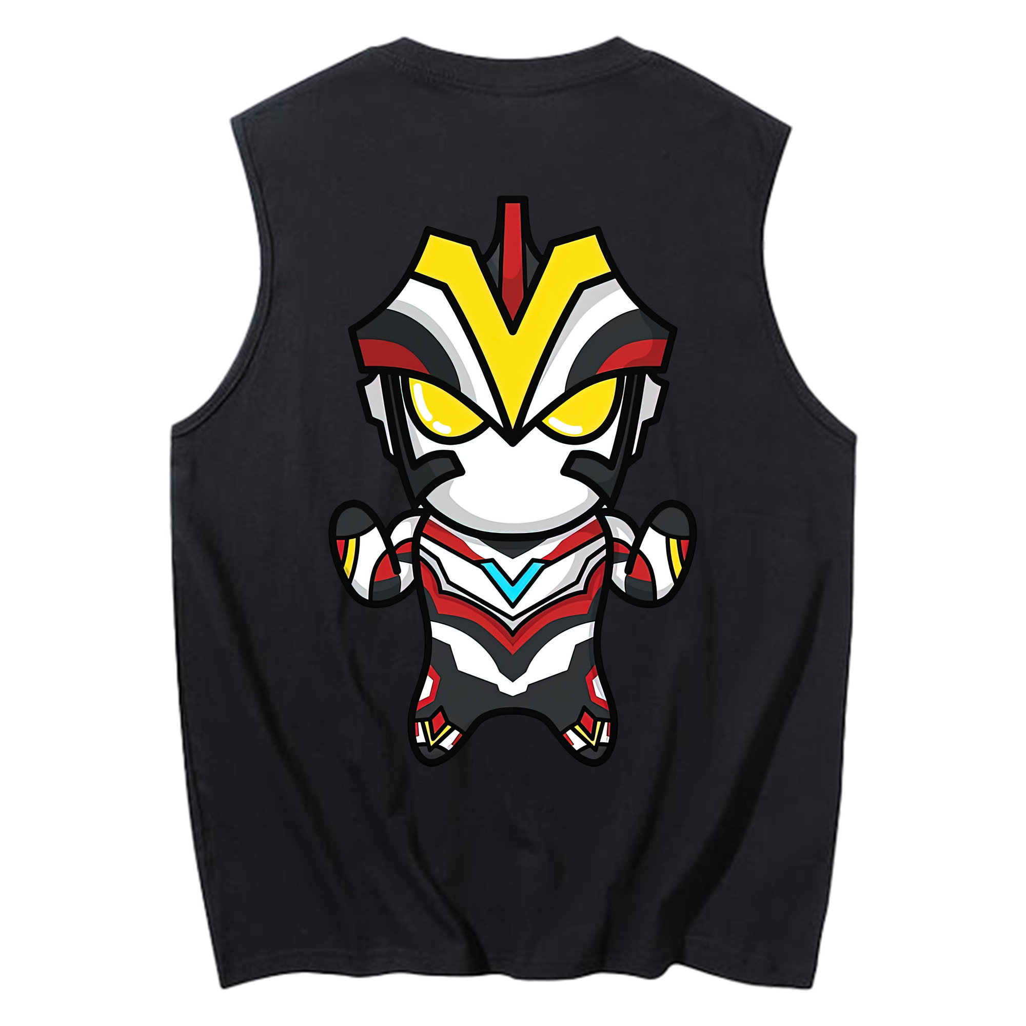 （画像用） ウルトラマン Ultraman コットン100％タンクトップ（背面プリント）