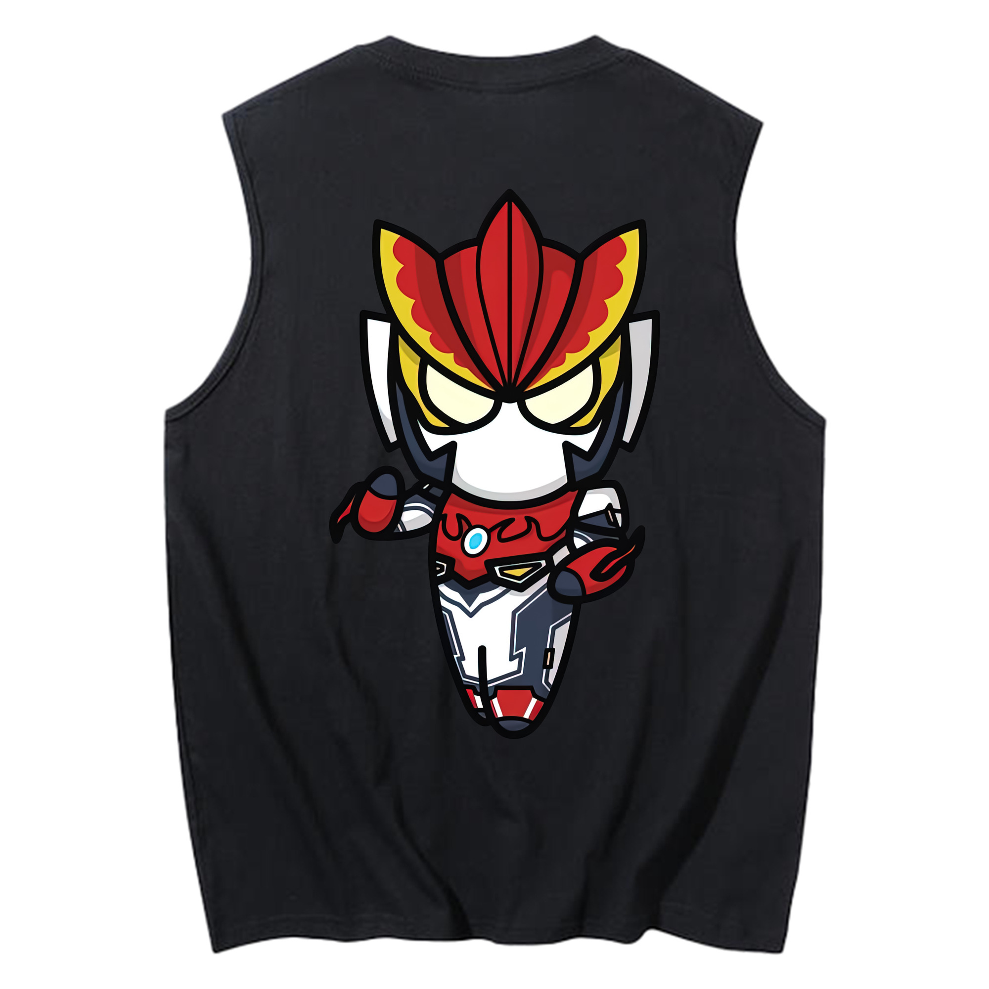 （画像用） ウルトラマン Ultraman コットン100％タンクトップ（背面プリント）