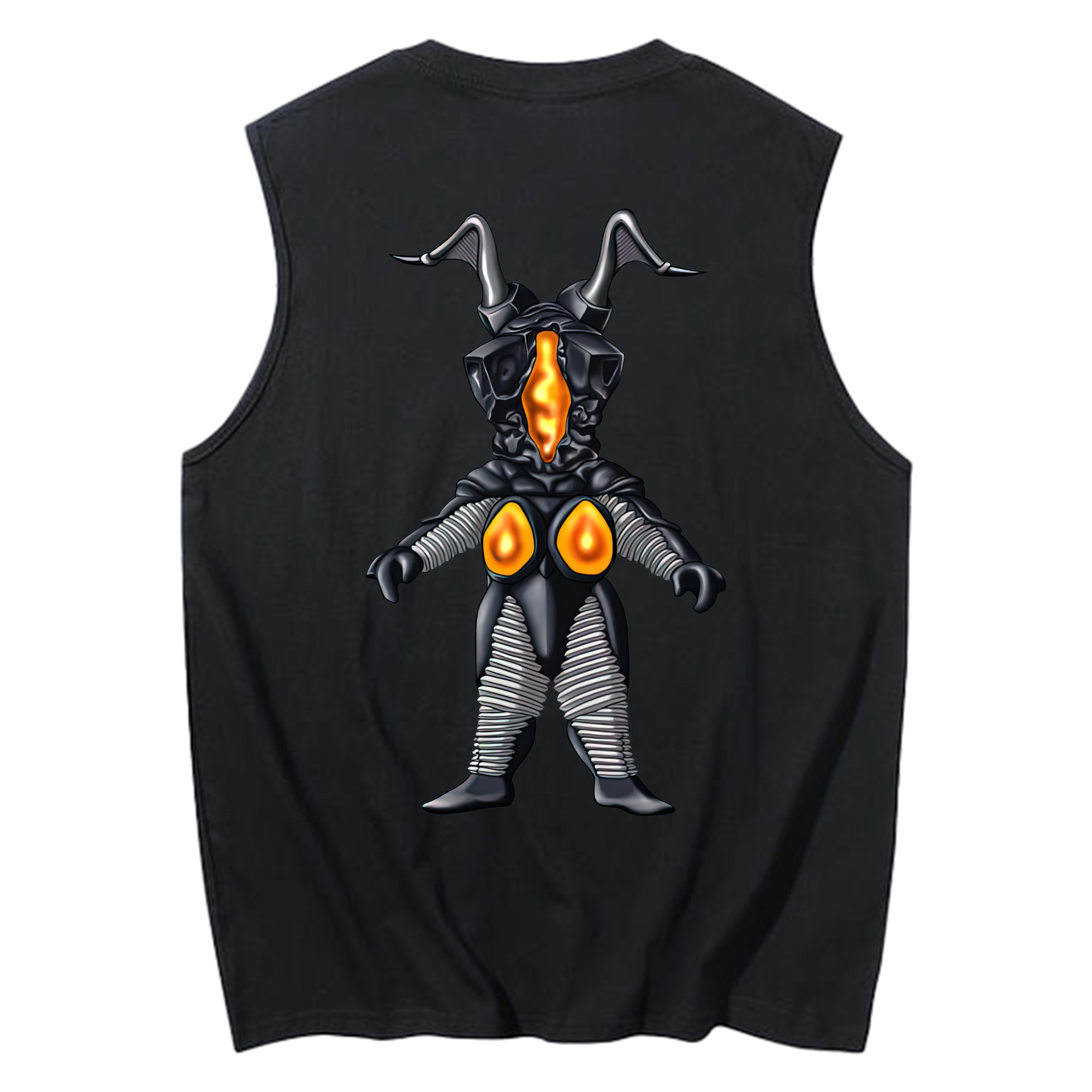 （画像用） ウルトラマン Ultraman コットン100％タンクトップ（背面プリント）