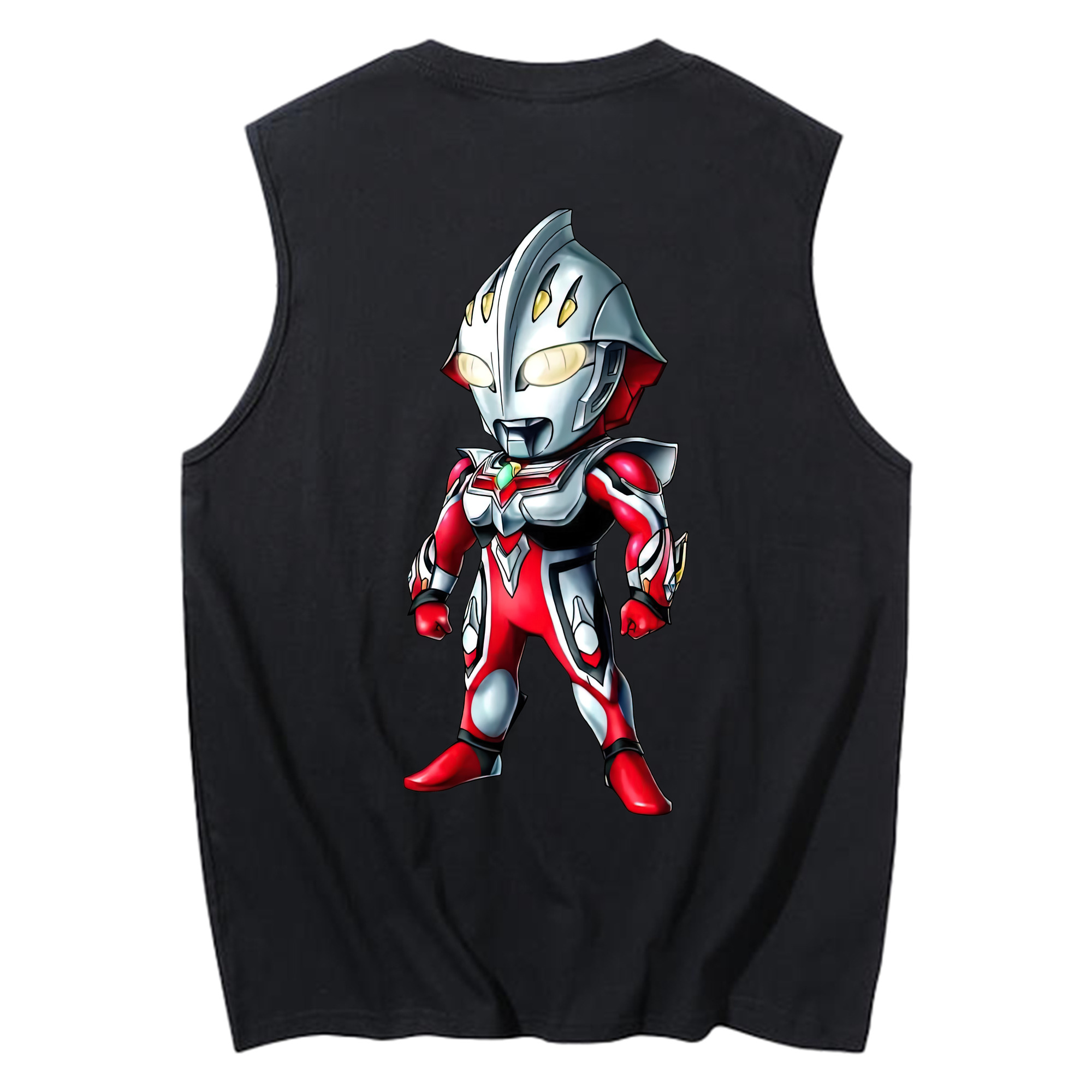 （画像用） ウルトラマン Ultraman コットン100％タンクトップ（背面プリント）