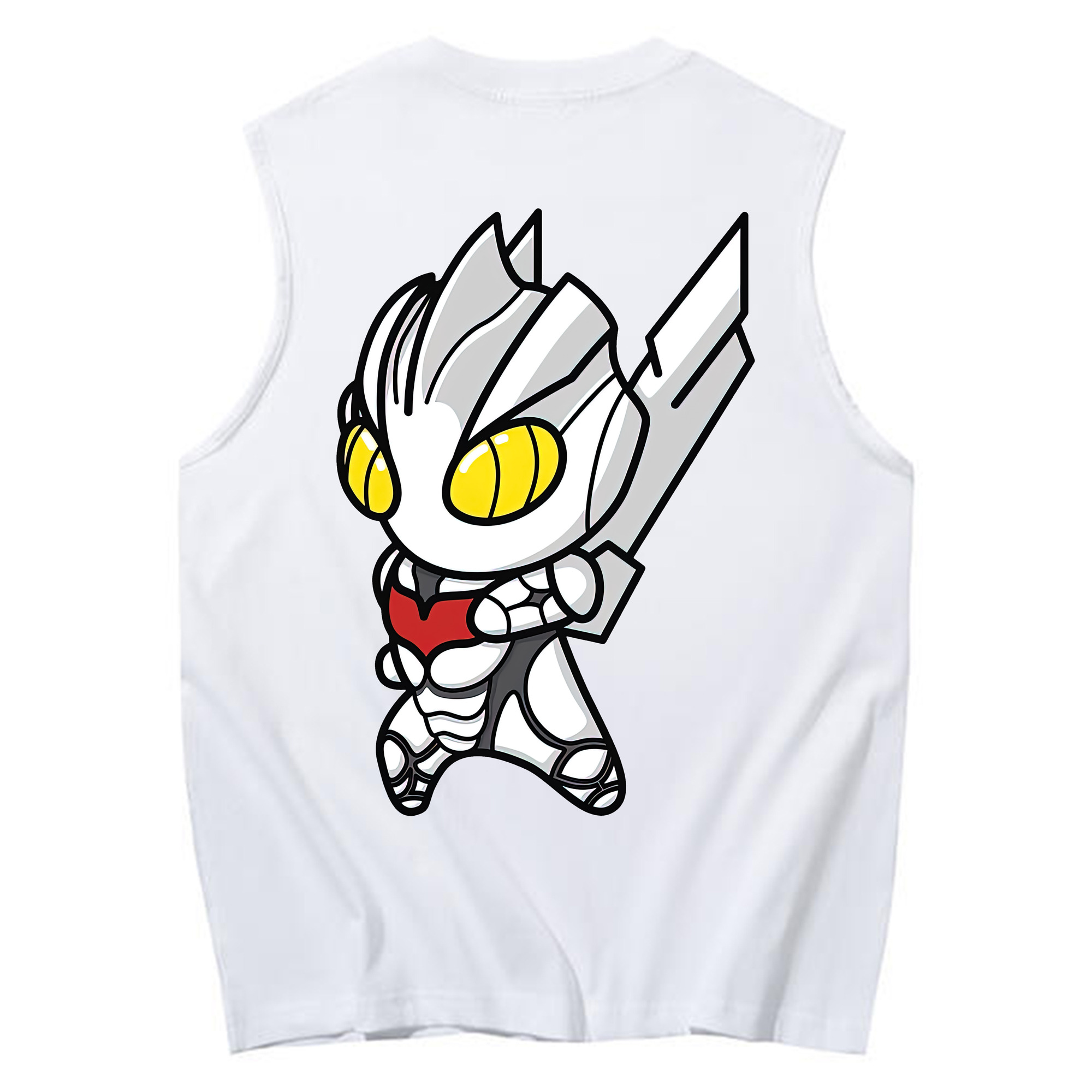 （画像用） ウルトラマン Ultraman コットン100％タンクトップ（背面プリント）