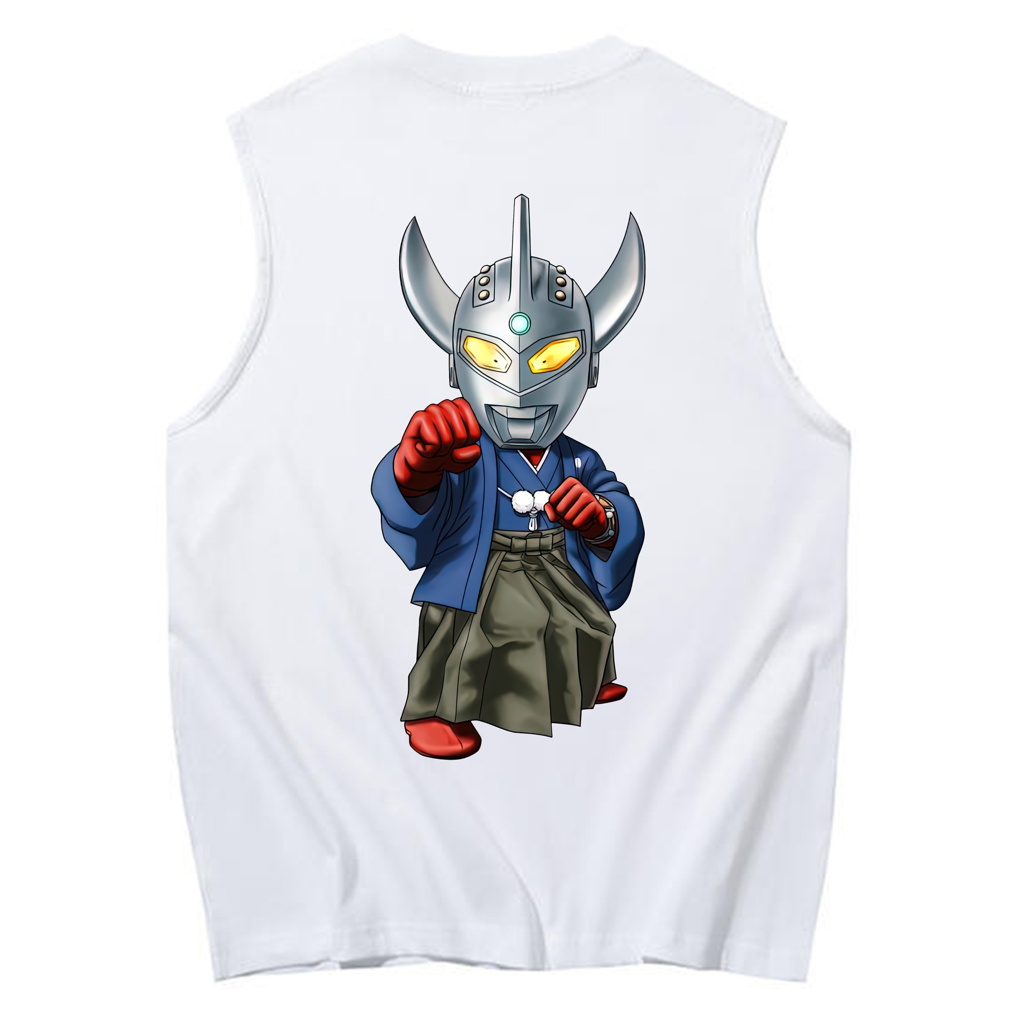 （画像用） ウルトラマン Ultraman コットン100％タンクトップ（背面プリント）