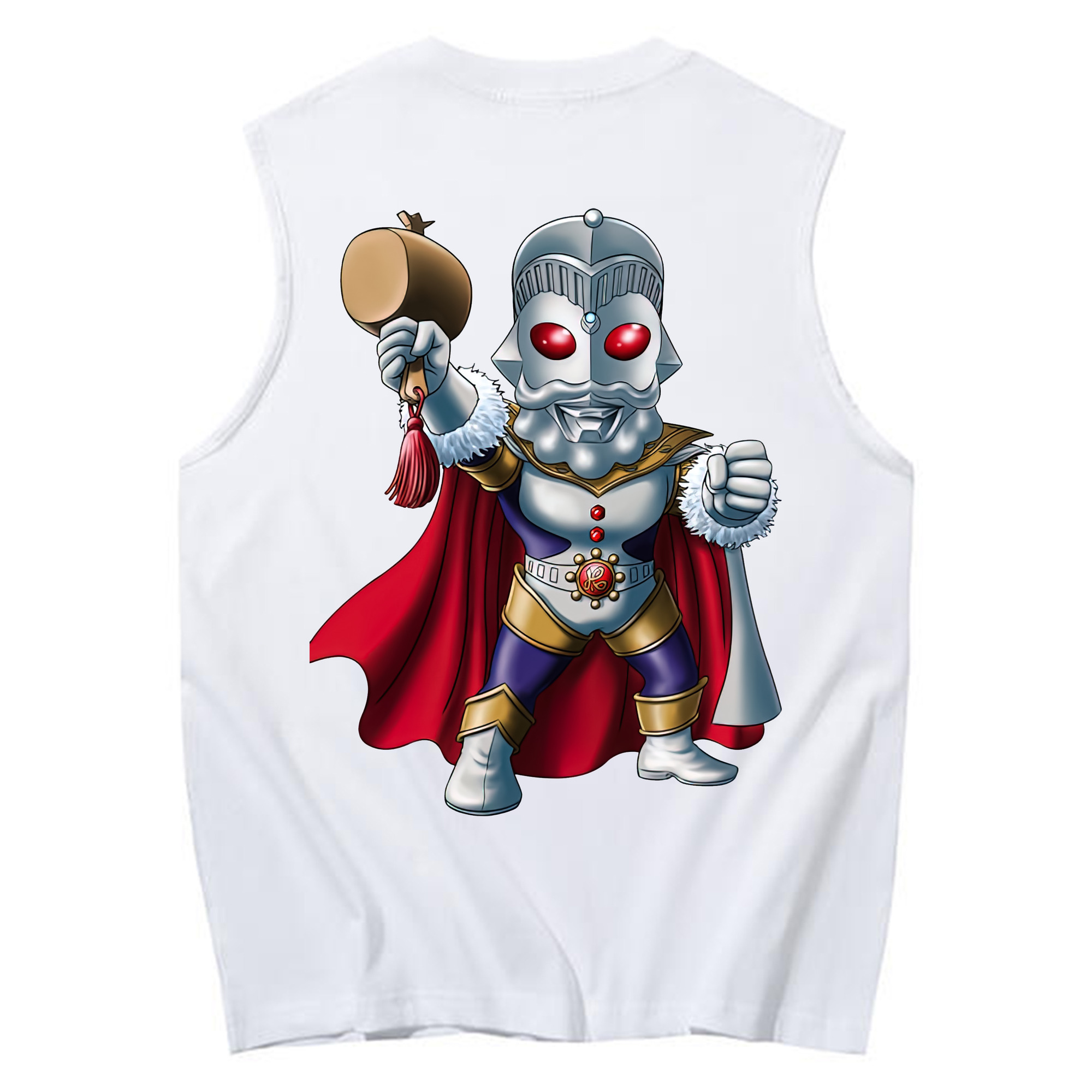 （画像用） ウルトラマン Ultraman コットン100％タンクトップ（背面プリント）