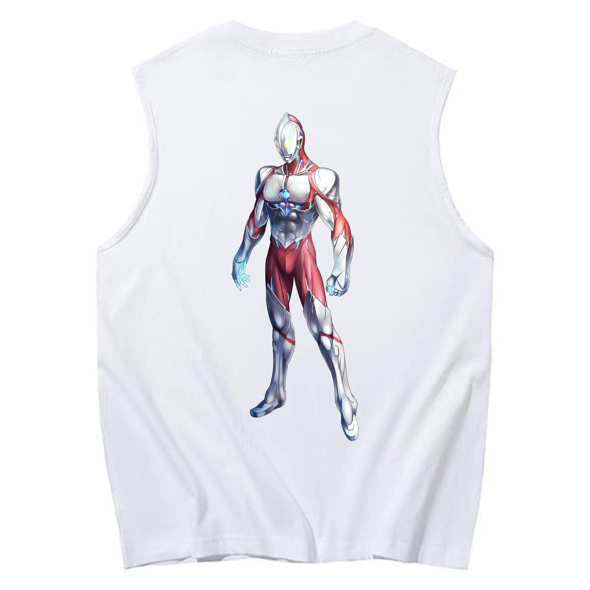 （画像用） ウルトラマン Ultraman コットン100％タンクトップ（背面プリント）