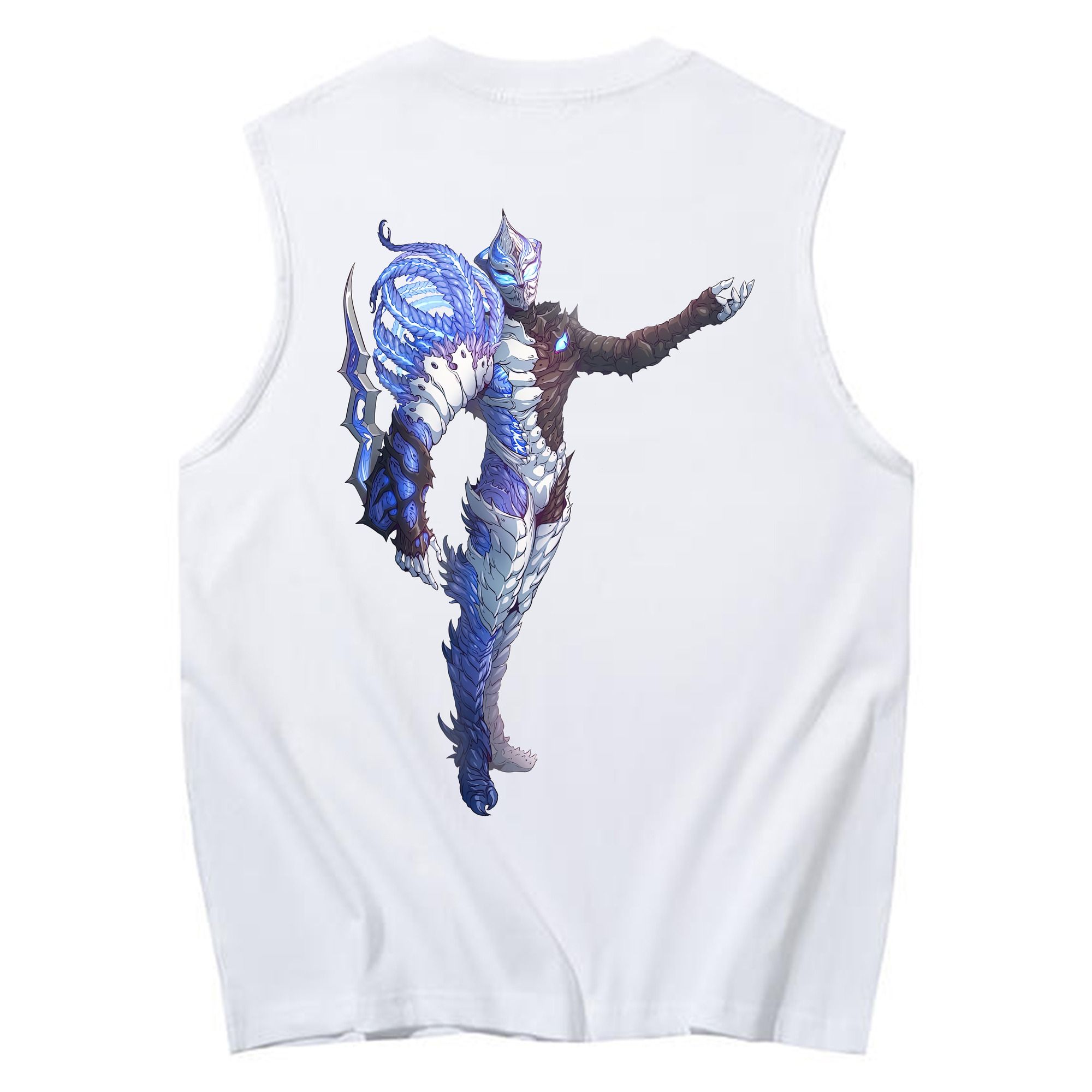 （画像用） ウルトラマン Ultraman コットン100％タンクトップ（背面プリント）