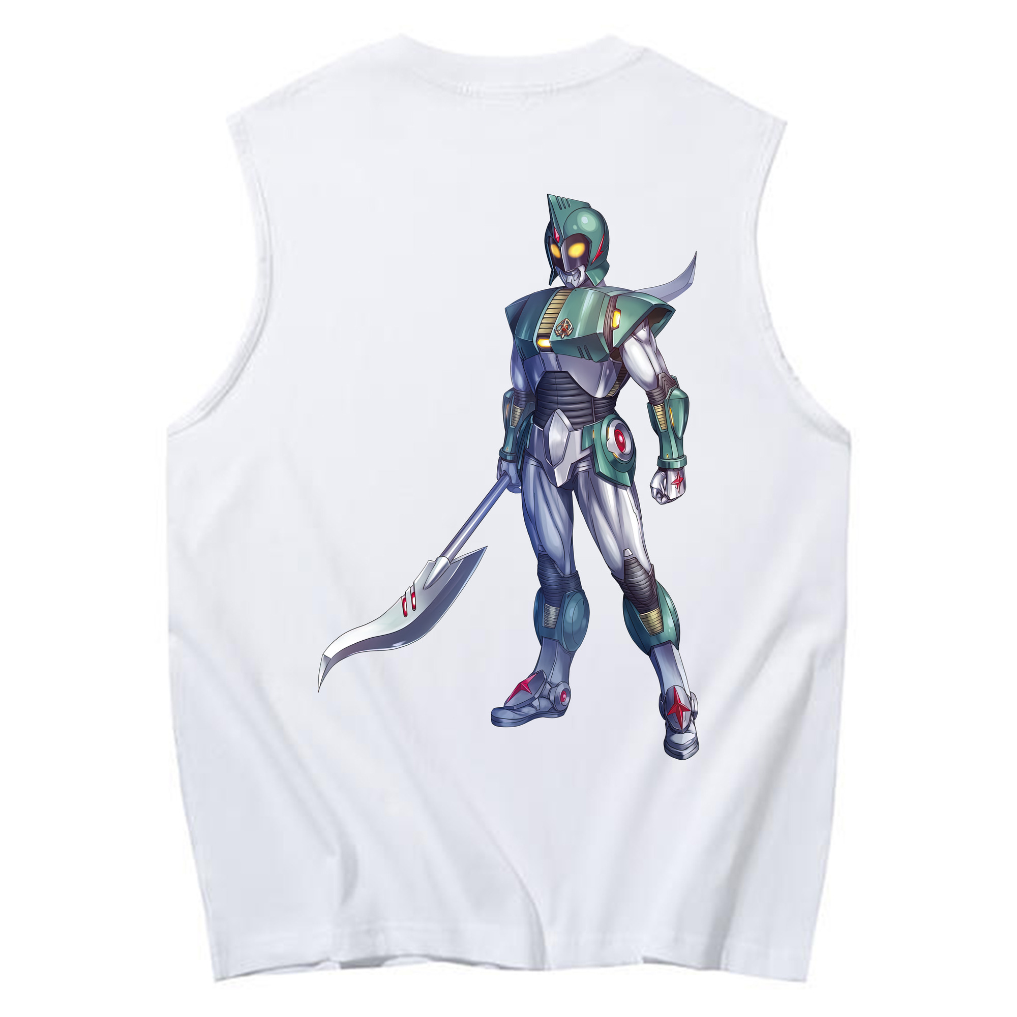 （画像用） ウルトラマン Ultraman コットン100％タンクトップ（背面プリント）