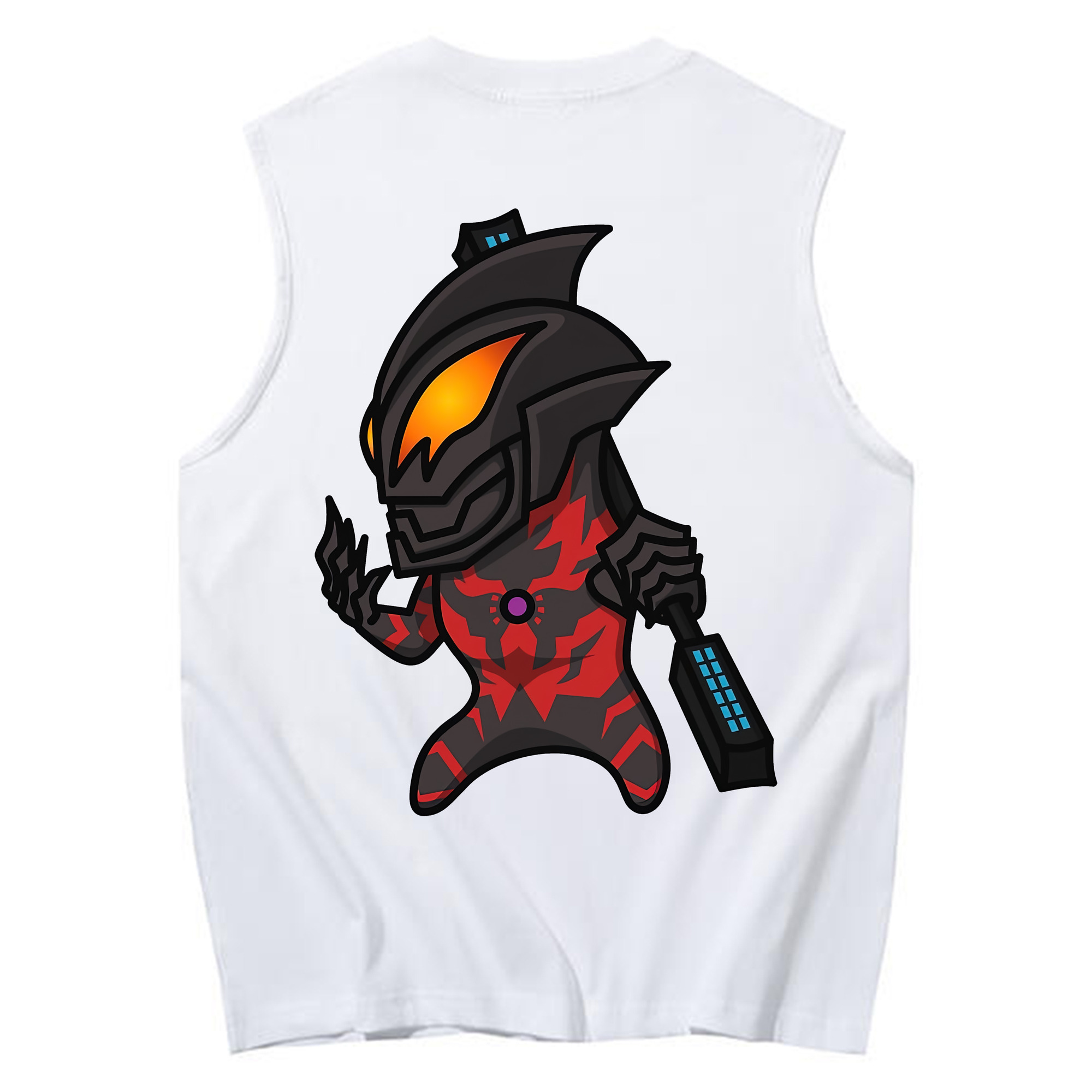 （画像用） ウルトラマン Ultraman コットン100％タンクトップ（背面プリント）