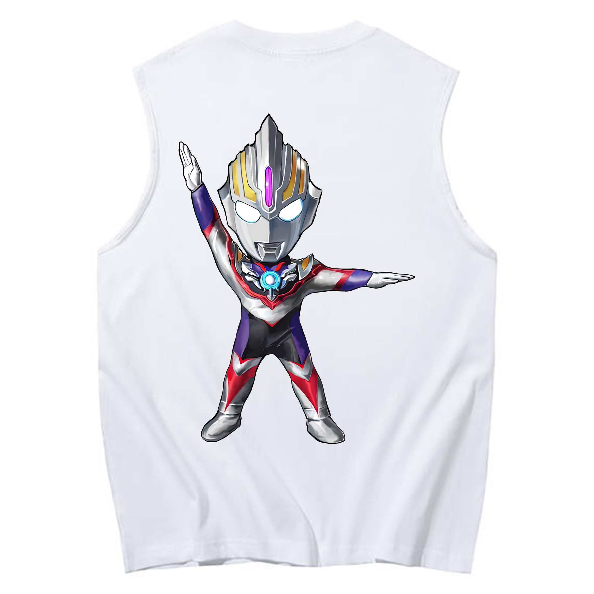 （画像用） ウルトラマン Ultraman コットン100％タンクトップ（背面プリント）