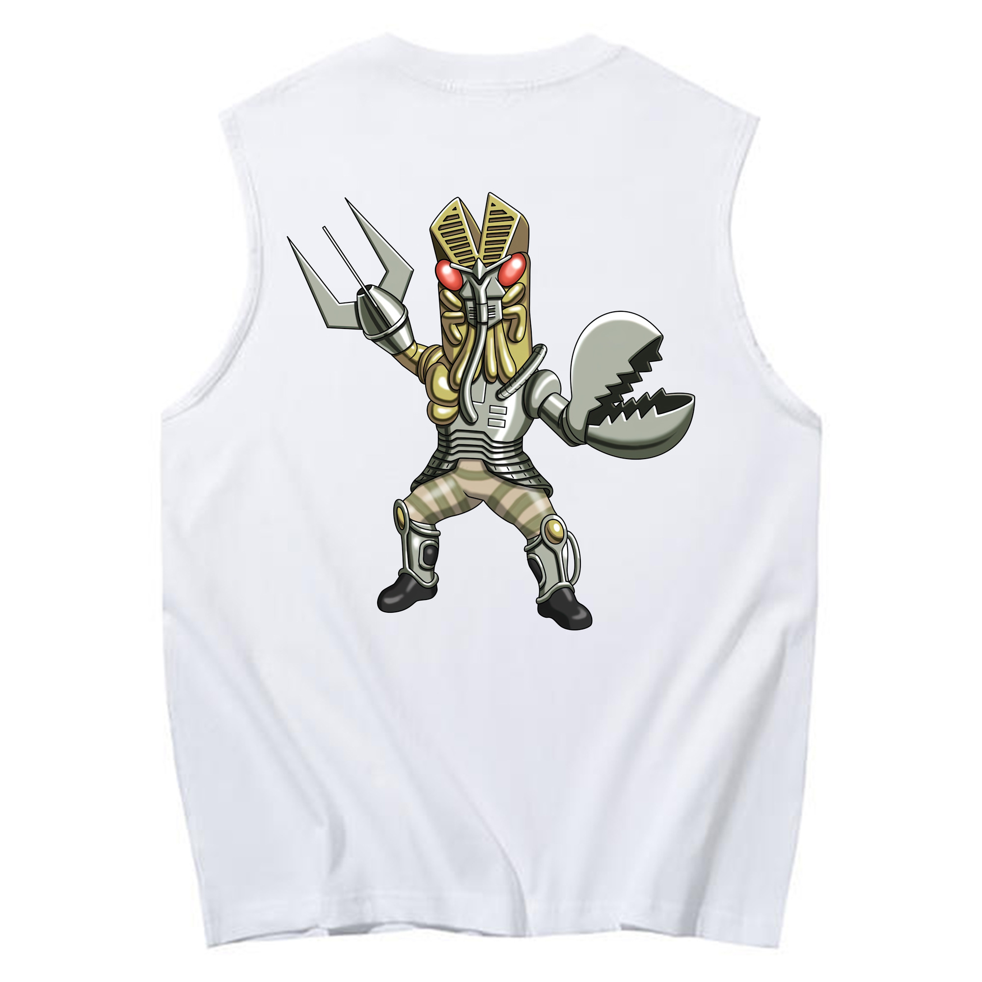 （画像用） ウルトラマン Ultraman コットン100％タンクトップ（背面プリント）