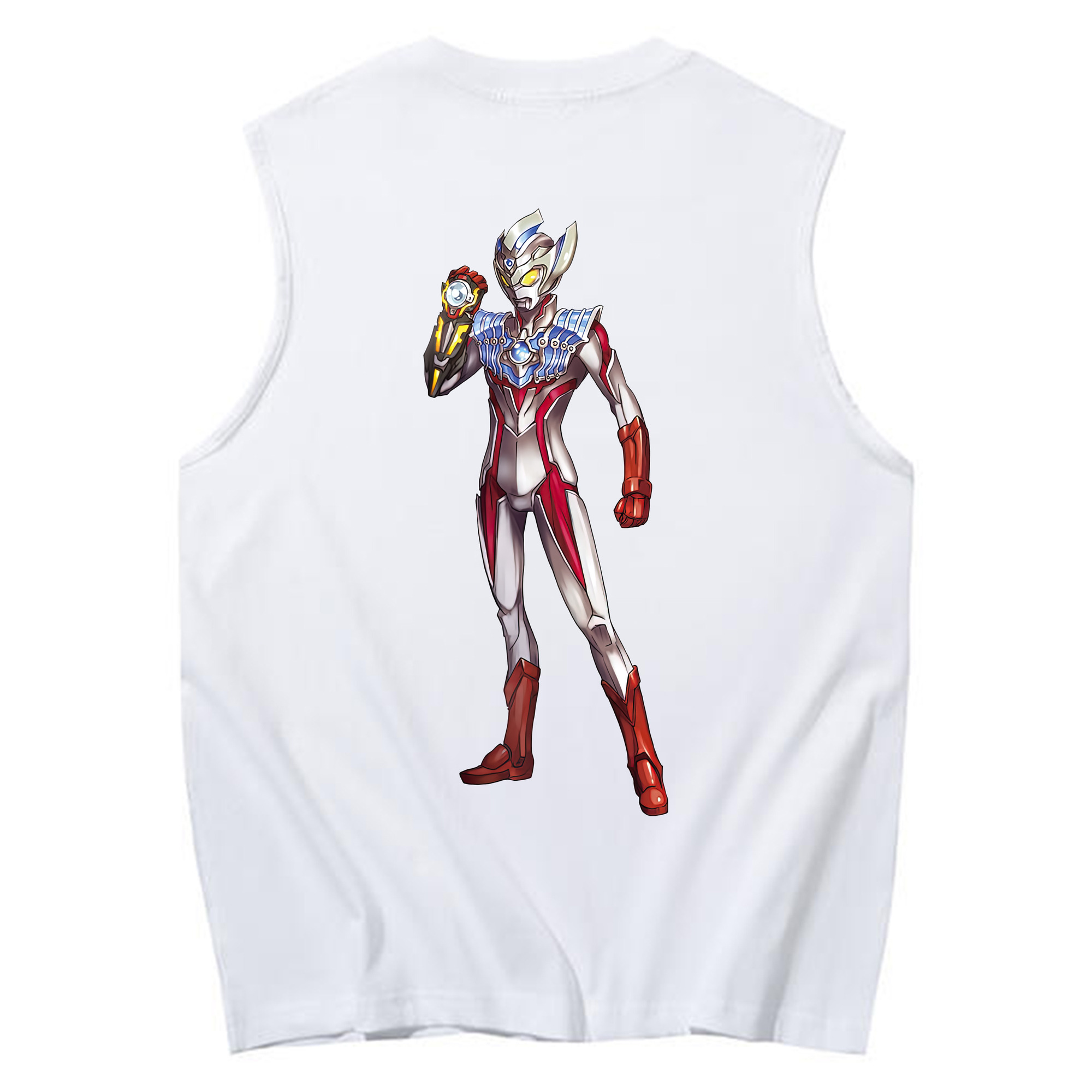 （画像用） ウルトラマン Ultraman コットン100％タンクトップ（背面プリント）