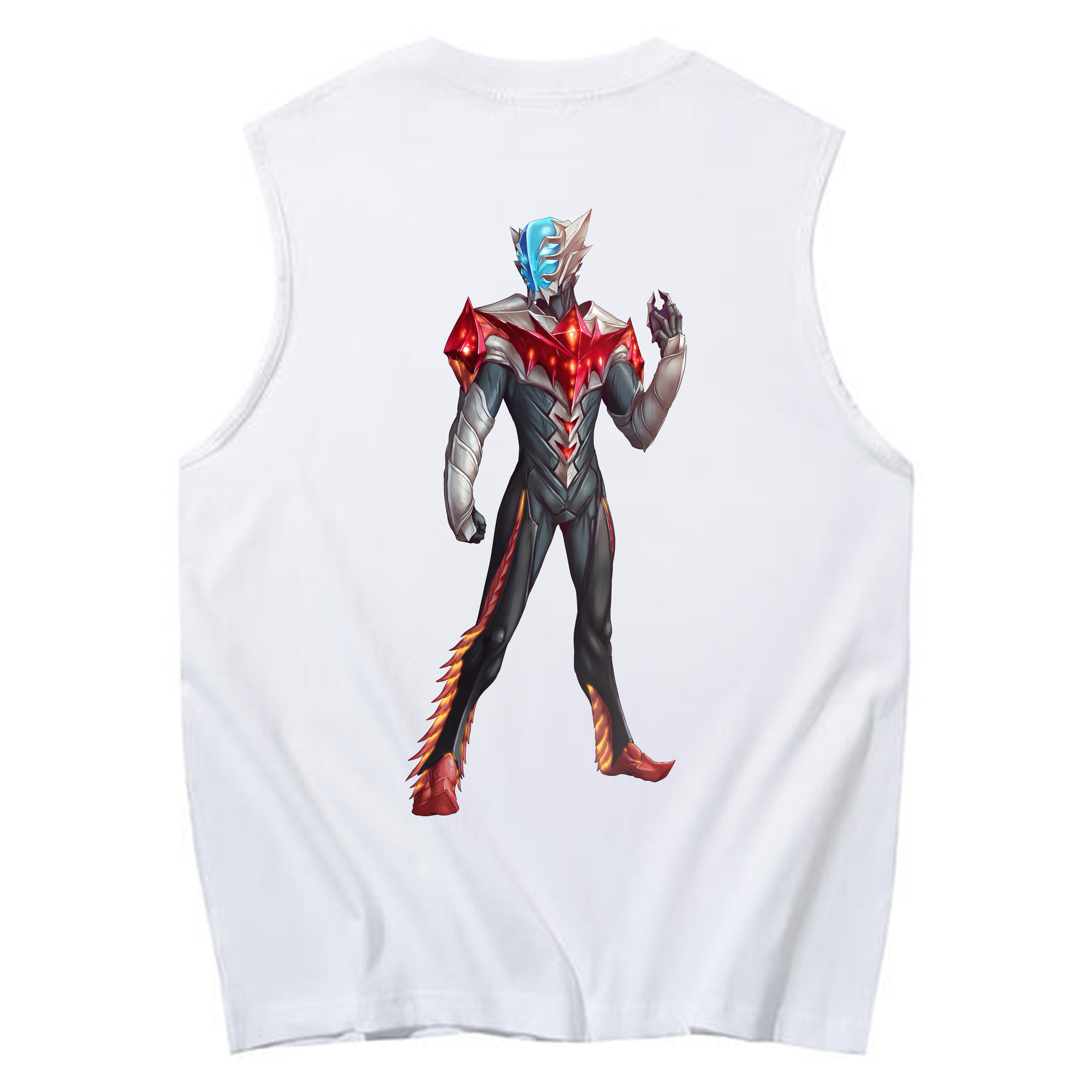 （画像用） ウルトラマン Ultraman コットン100％タンクトップ（背面プリント）