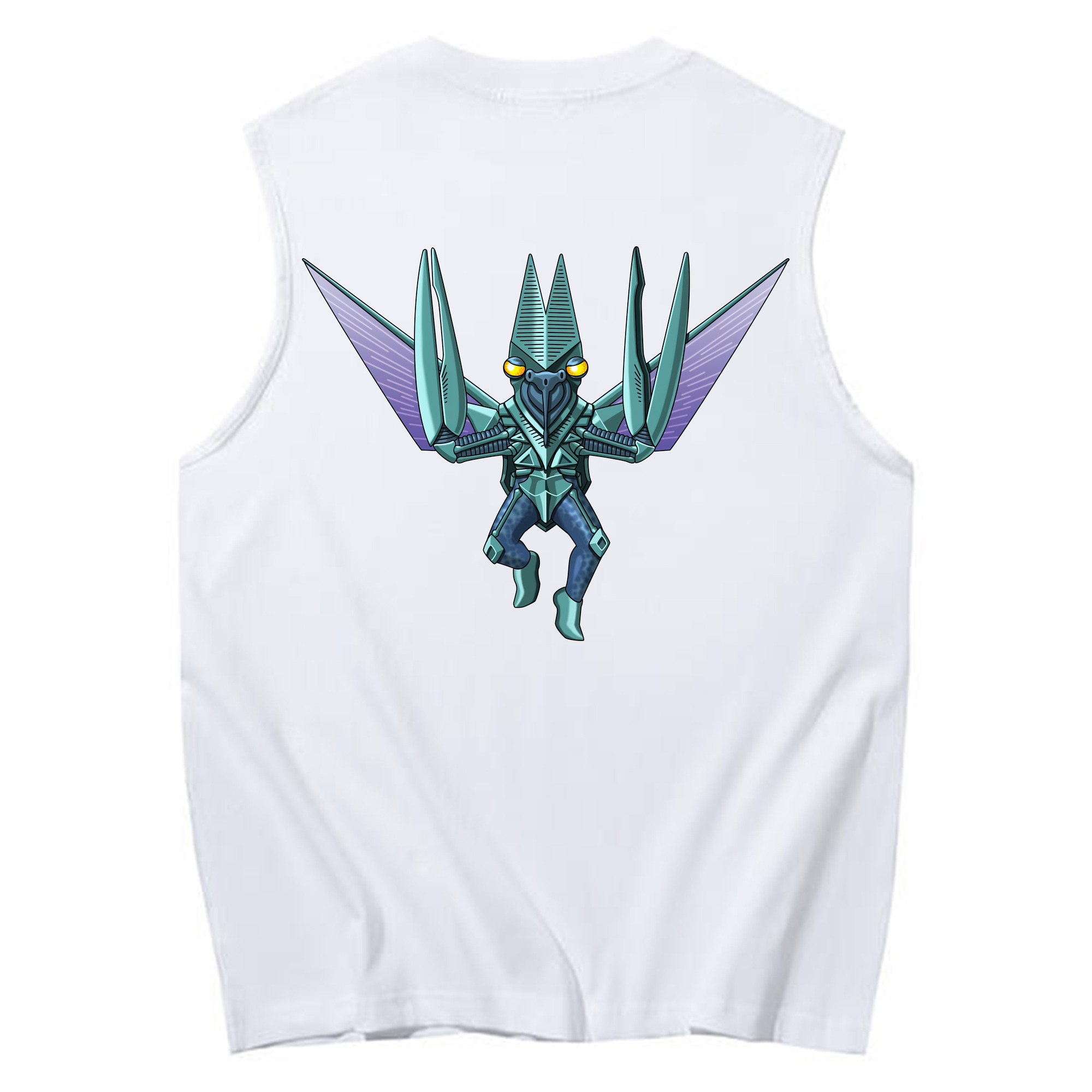 （画像用） ウルトラマン Ultraman コットン100％タンクトップ（背面プリント）