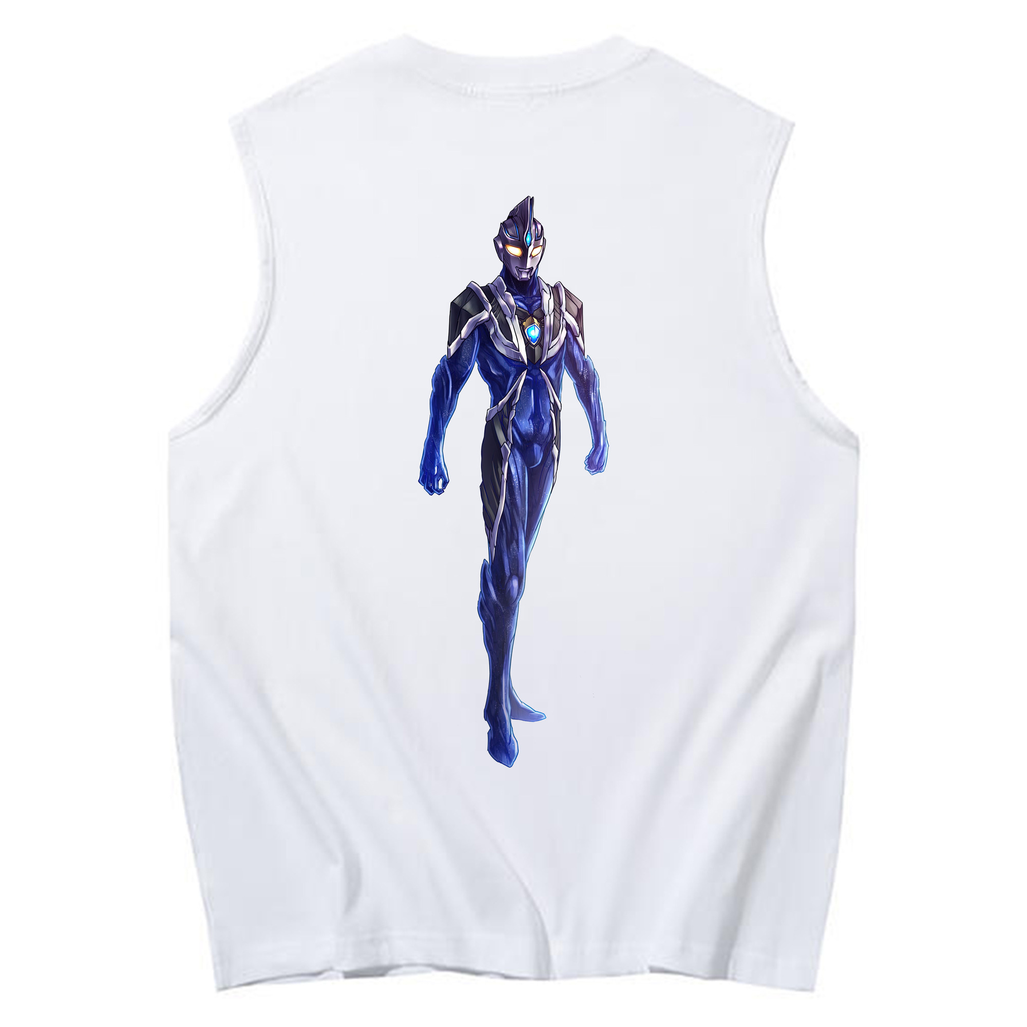 （画像用） ウルトラマン Ultraman コットン100％タンクトップ（背面プリント）