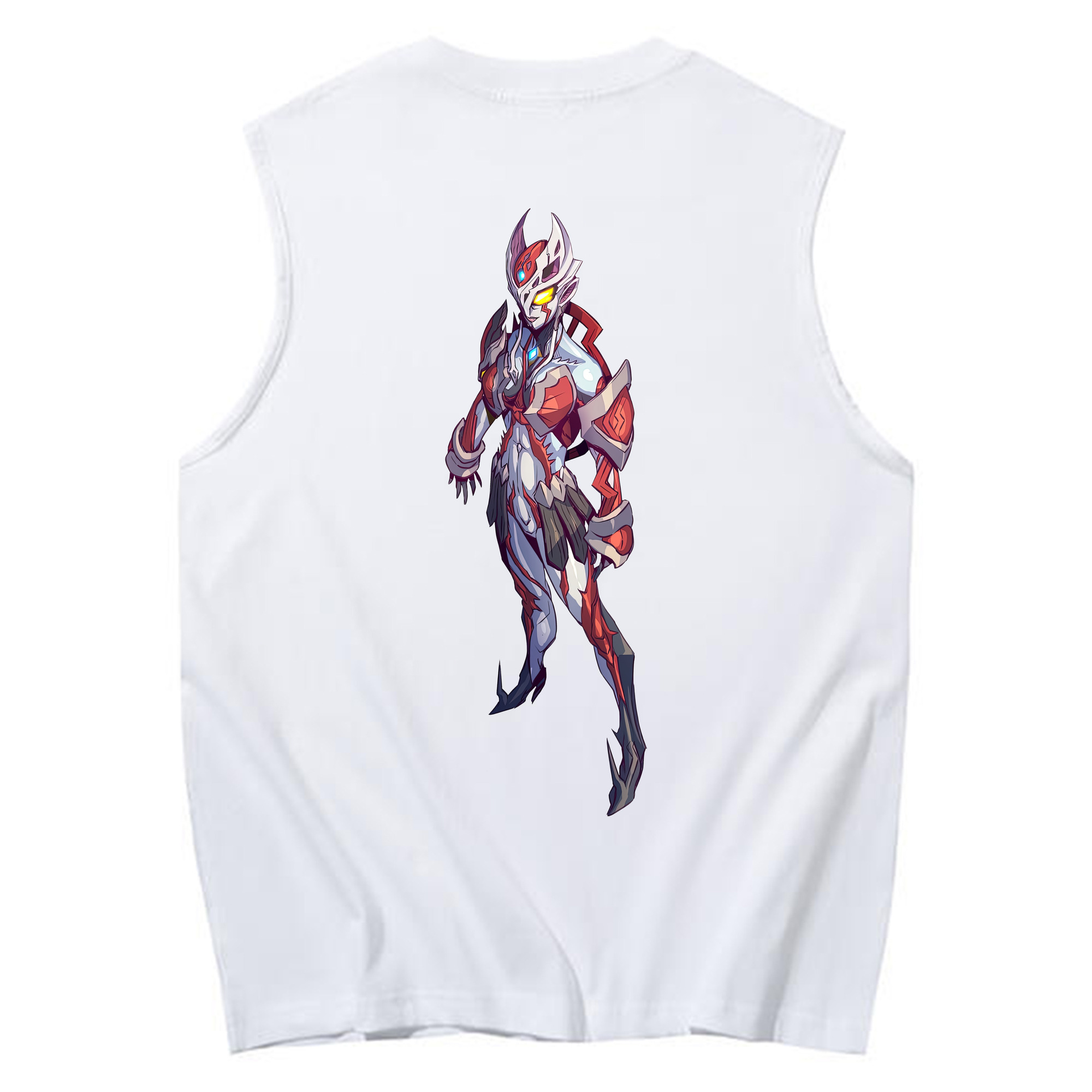 （画像用） ウルトラマン Ultraman コットン100％タンクトップ（背面プリント）