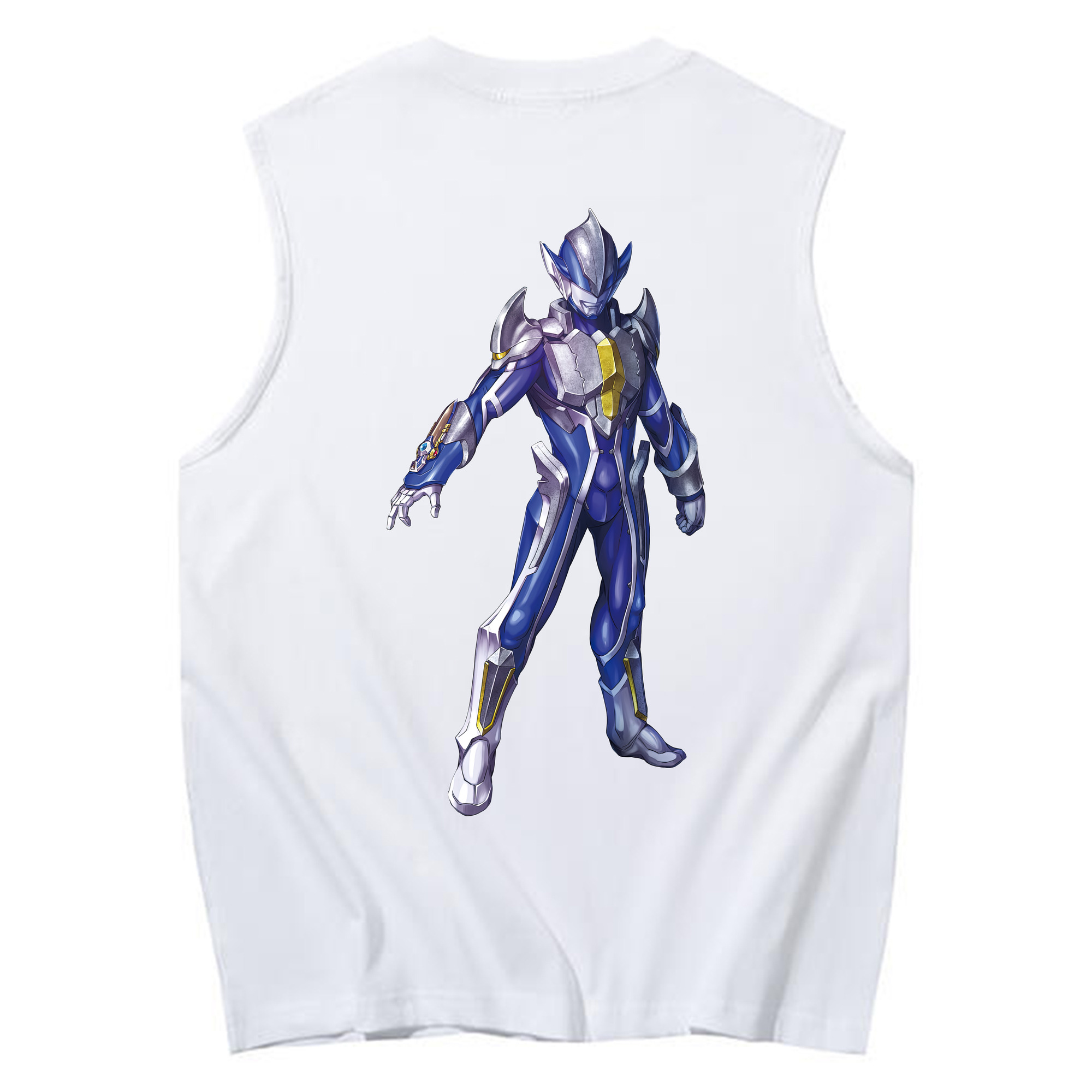 （画像用） ウルトラマン Ultraman コットン100％タンクトップ（背面プリント）