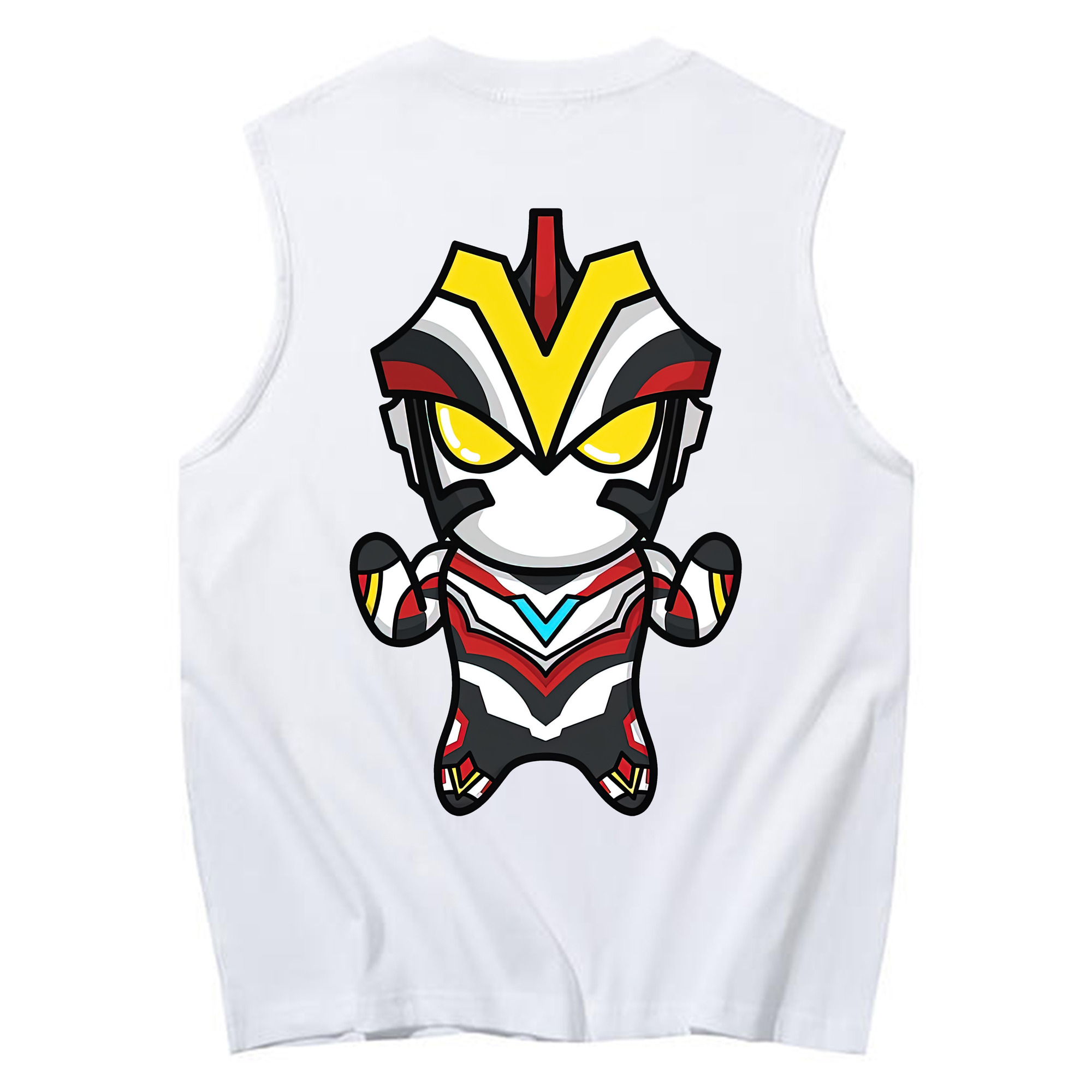 （画像用） ウルトラマン Ultraman コットン100％タンクトップ（背面プリント）