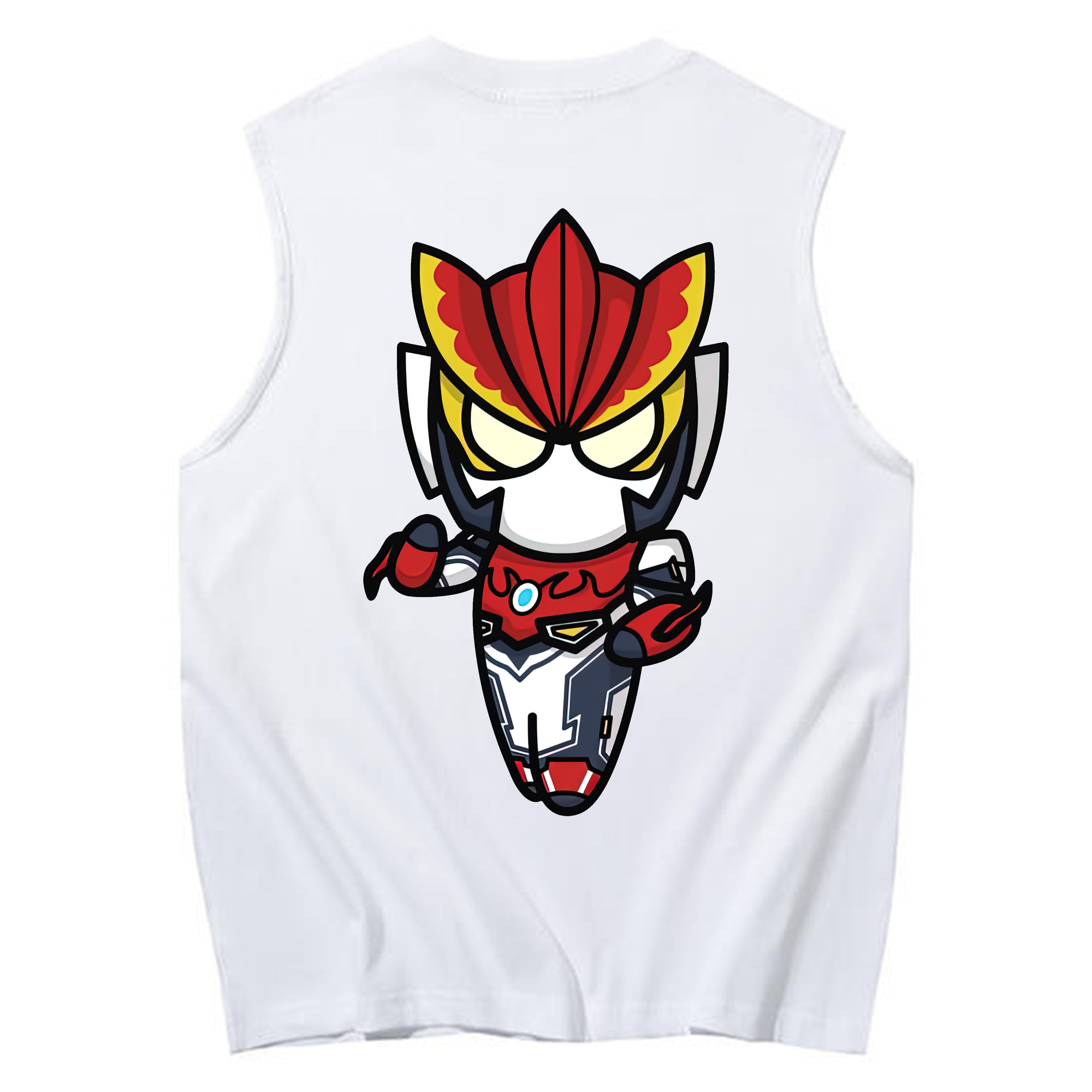 （画像用） ウルトラマン Ultraman コットン100％タンクトップ（背面プリント）