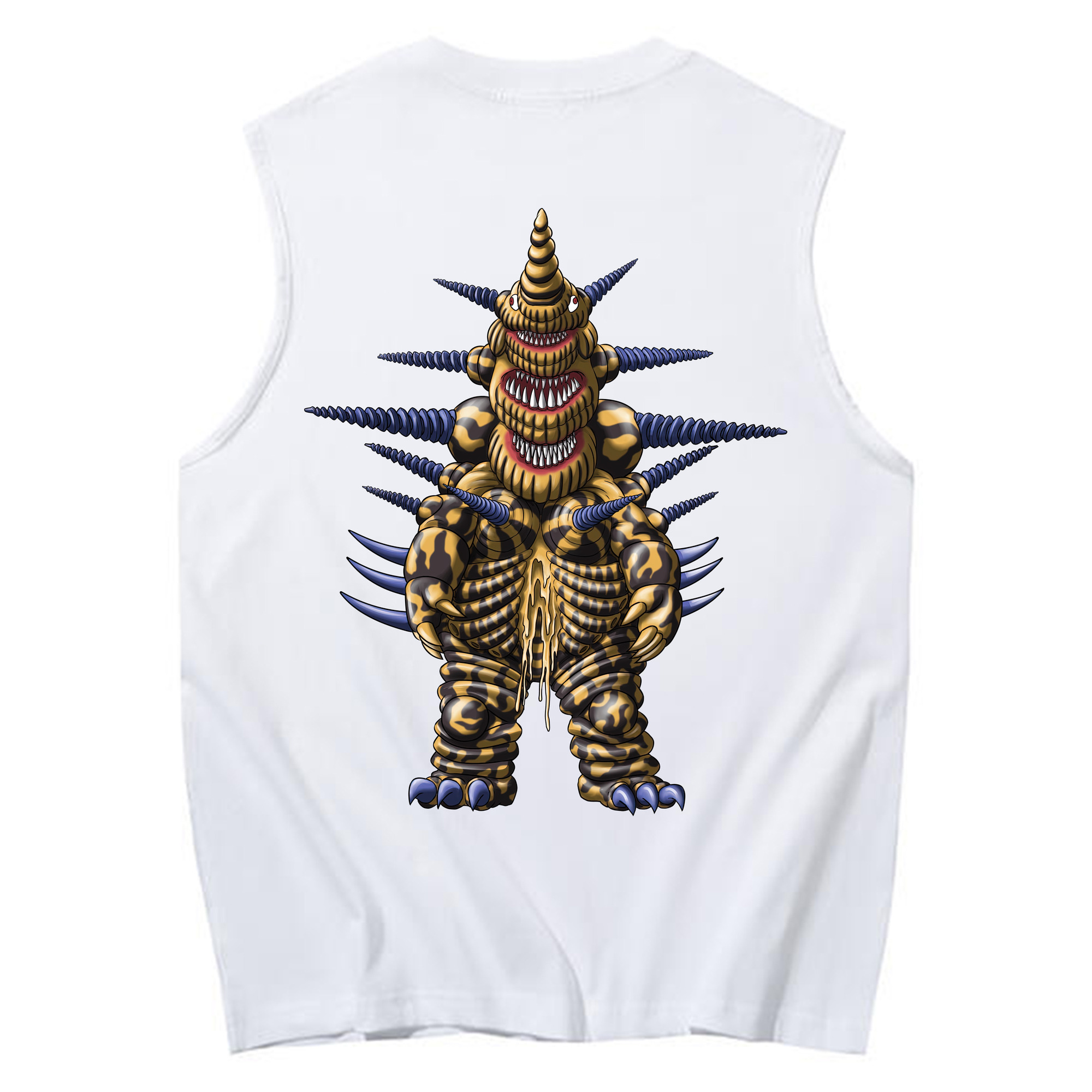 （画像用） ウルトラマン Ultraman コットン100％タンクトップ（背面プリント）