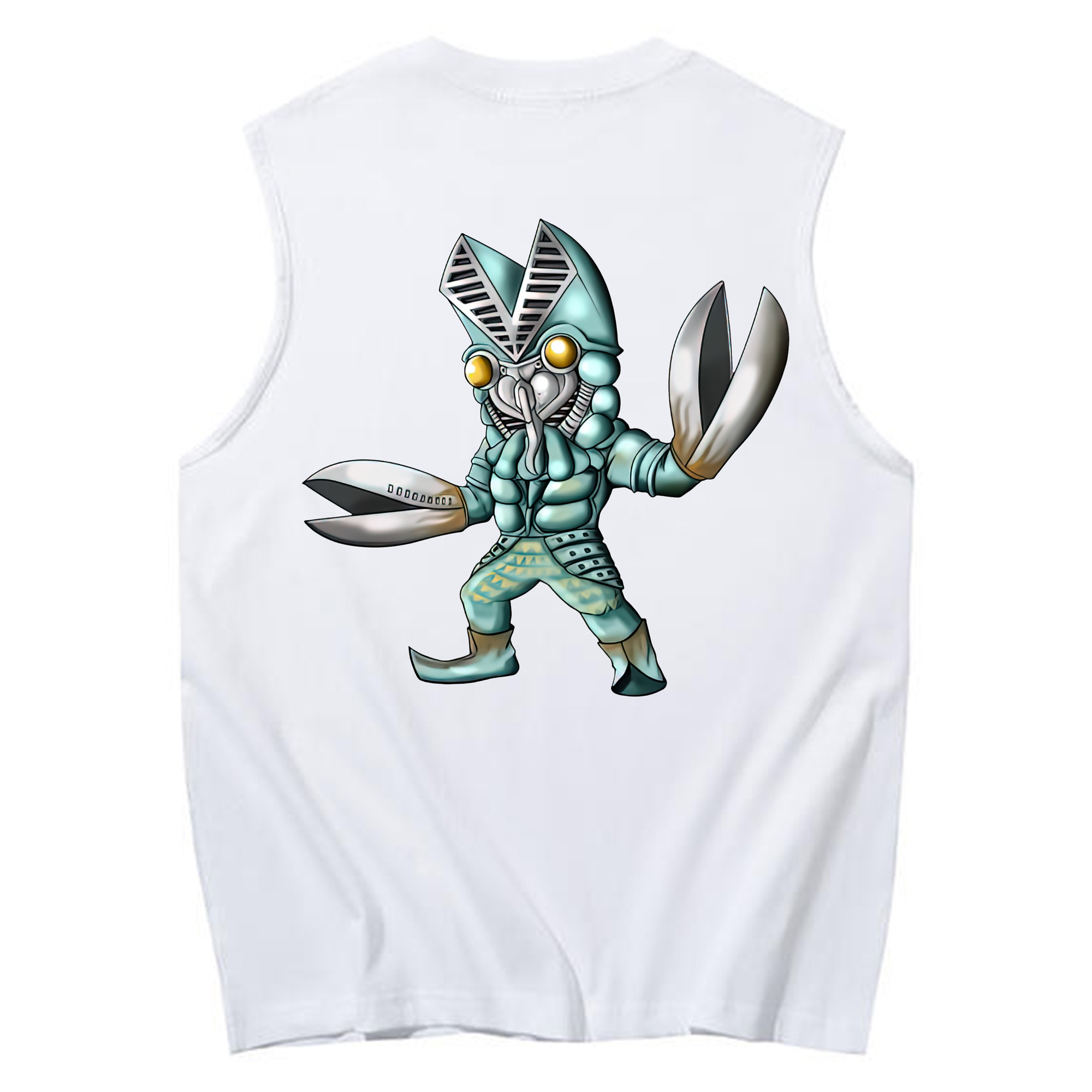 （画像用） ウルトラマン Ultraman コットン100％タンクトップ（背面プリント）