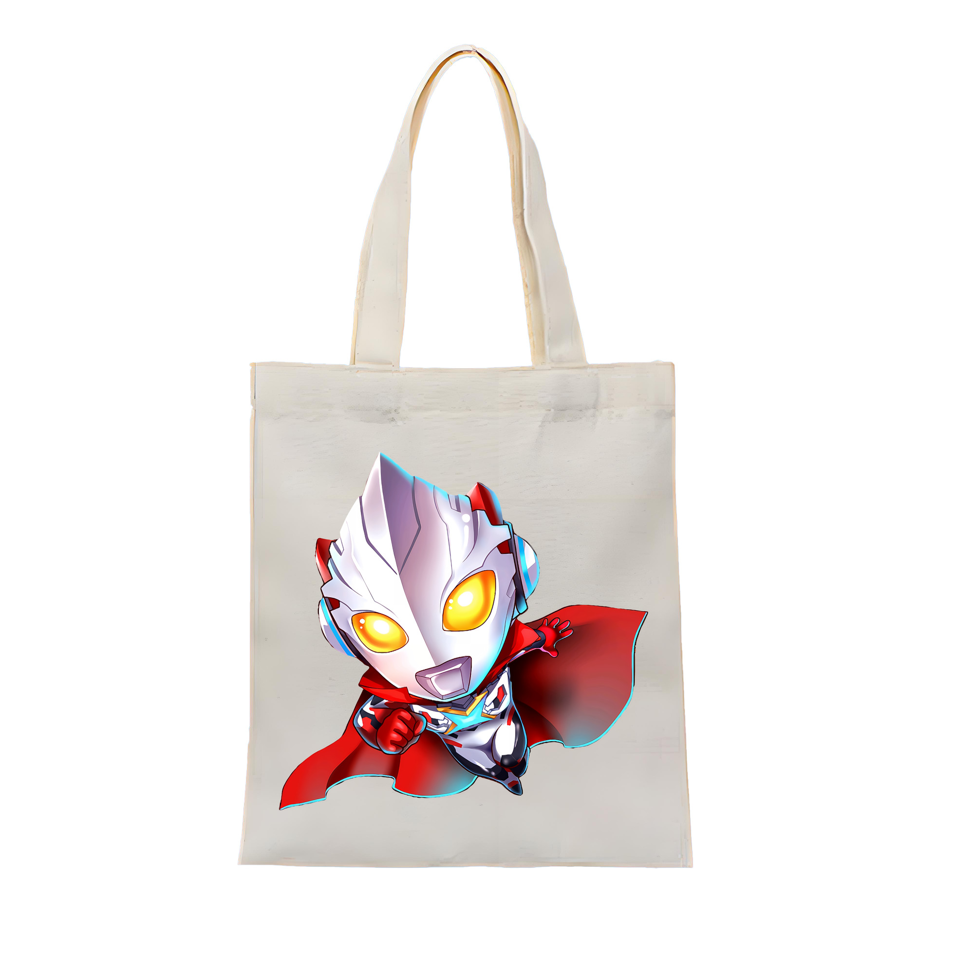 （画像用） ウルトラマン Ultraman 縦型キャンバス生地手提げバッグ　トートバッグ