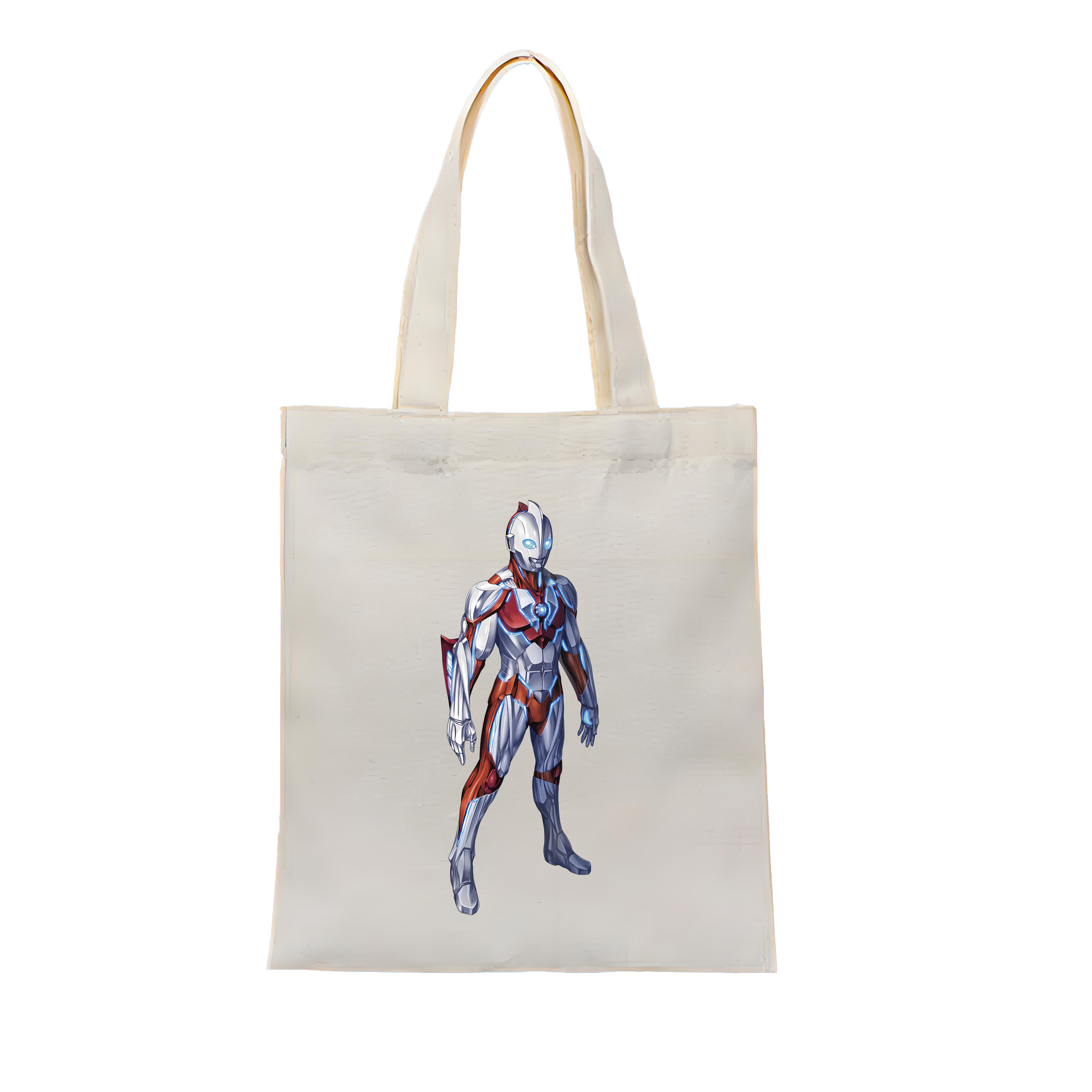 （画像用） ウルトラマン Ultraman 縦型キャンバス生地手提げバッグ　トートバッグ
