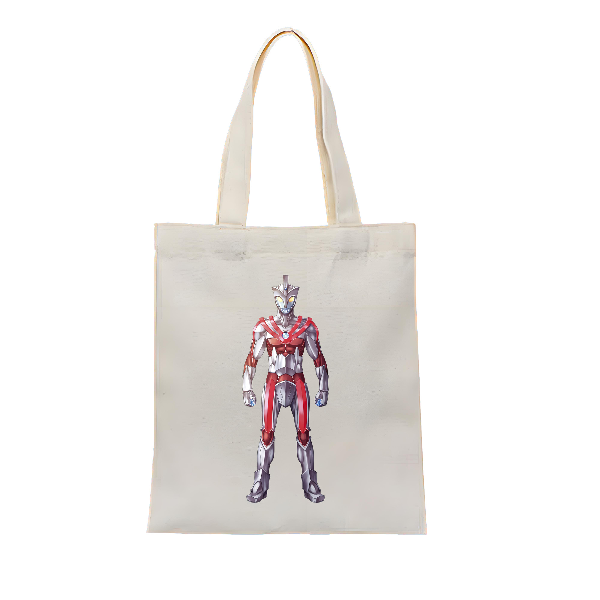 （画像用） ウルトラマン Ultraman 縦型キャンバス生地手提げバッグ　トートバッグ