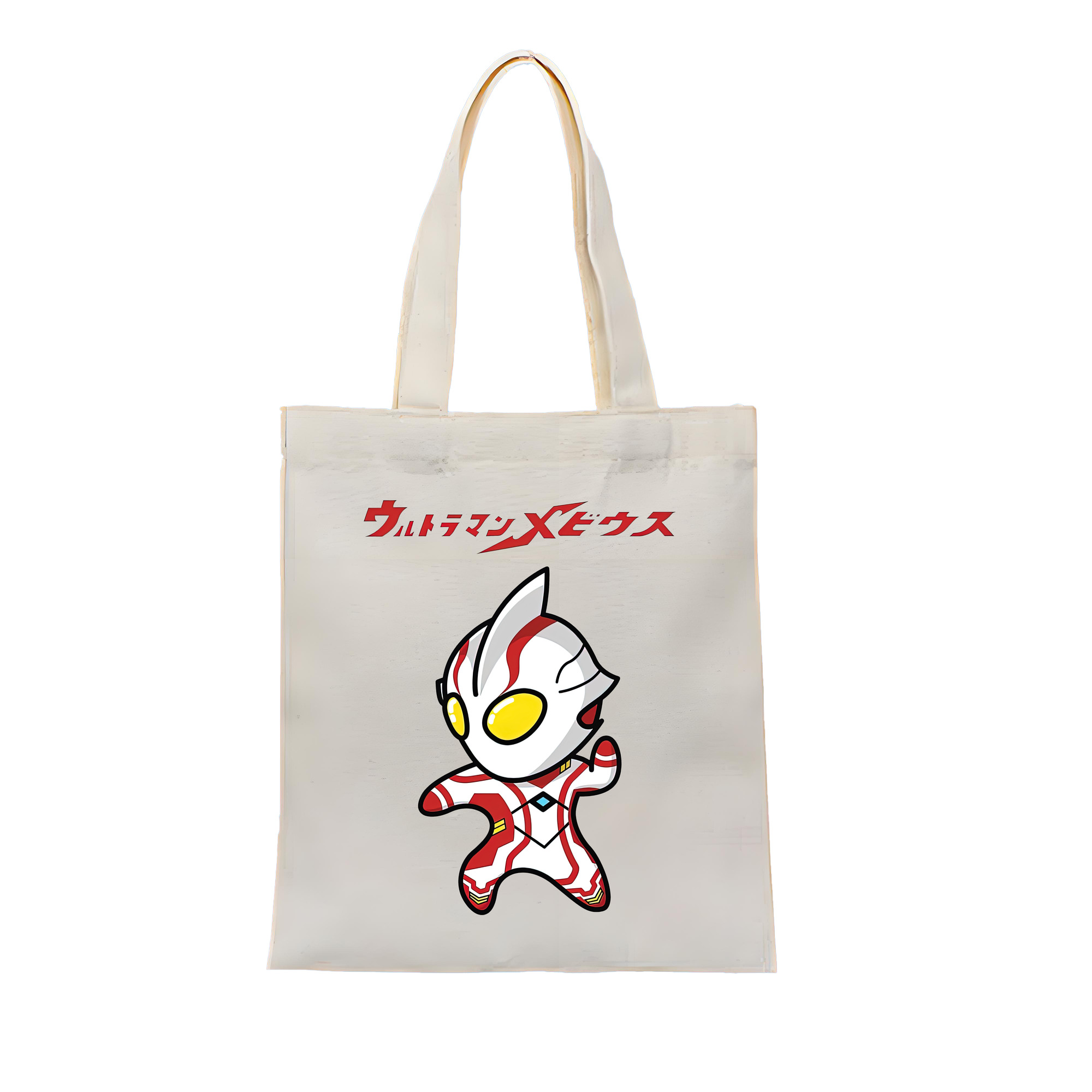 （画像用） ウルトラマン Ultraman 縦型キャンバス生地手提げバッグ　トートバッグ