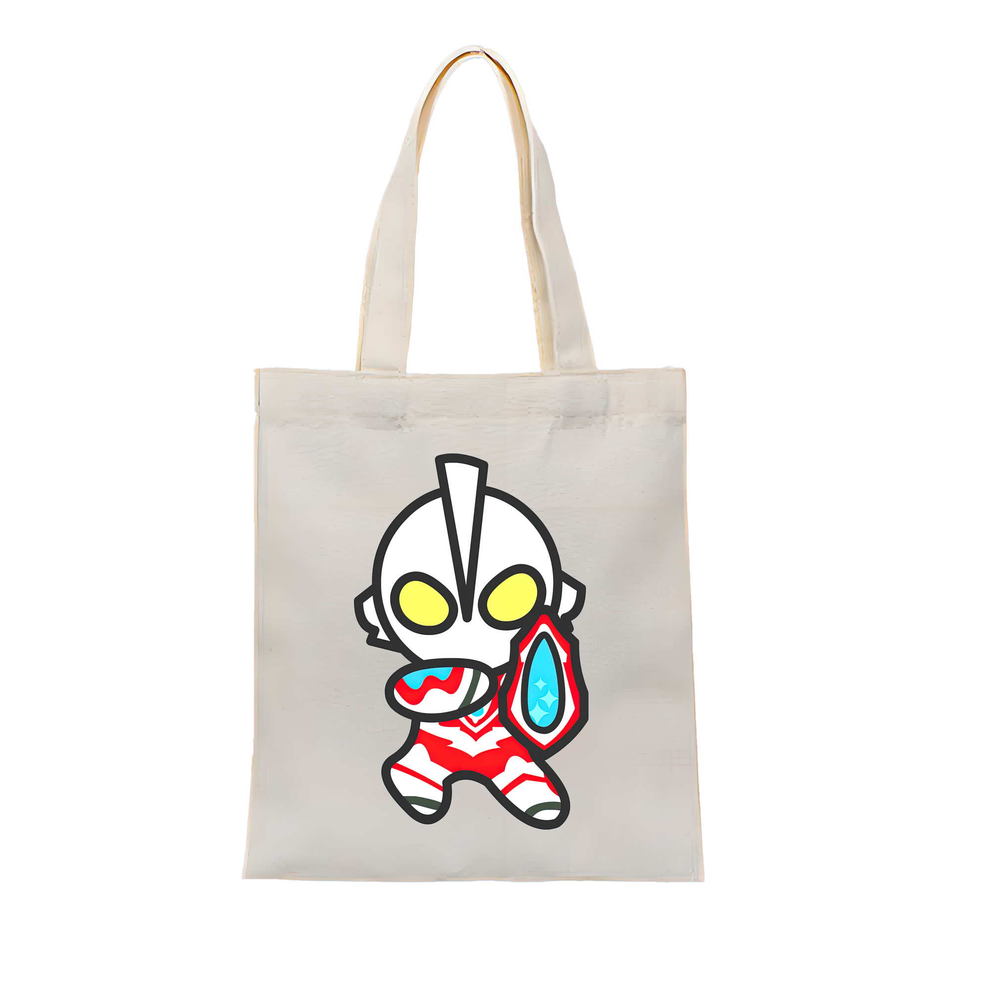 （画像用） ウルトラマン Ultraman 縦型キャンバス生地手提げバッグ　トートバッグ