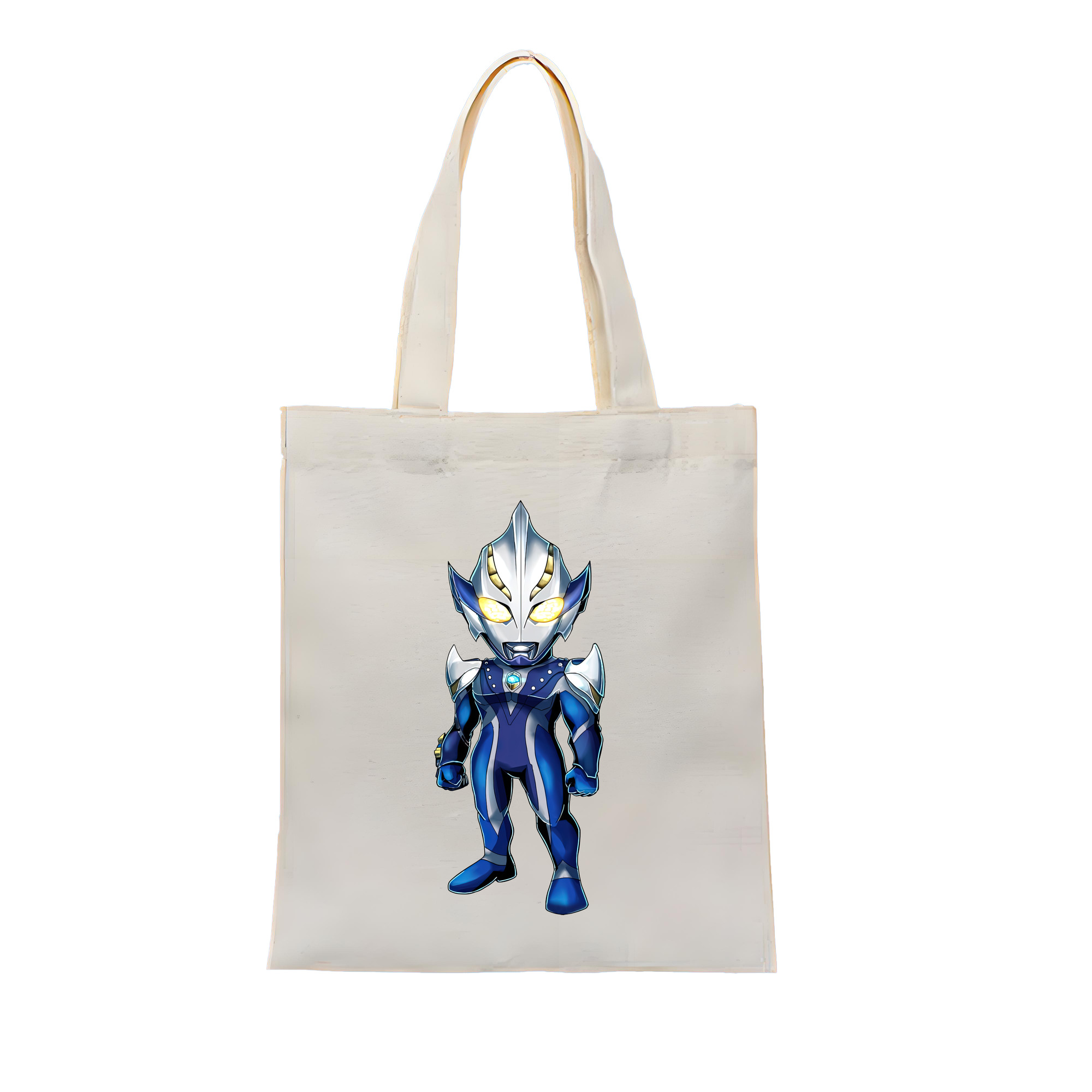 （画像用） ウルトラマン Ultraman 縦型キャンバス生地手提げバッグ　トートバッグ