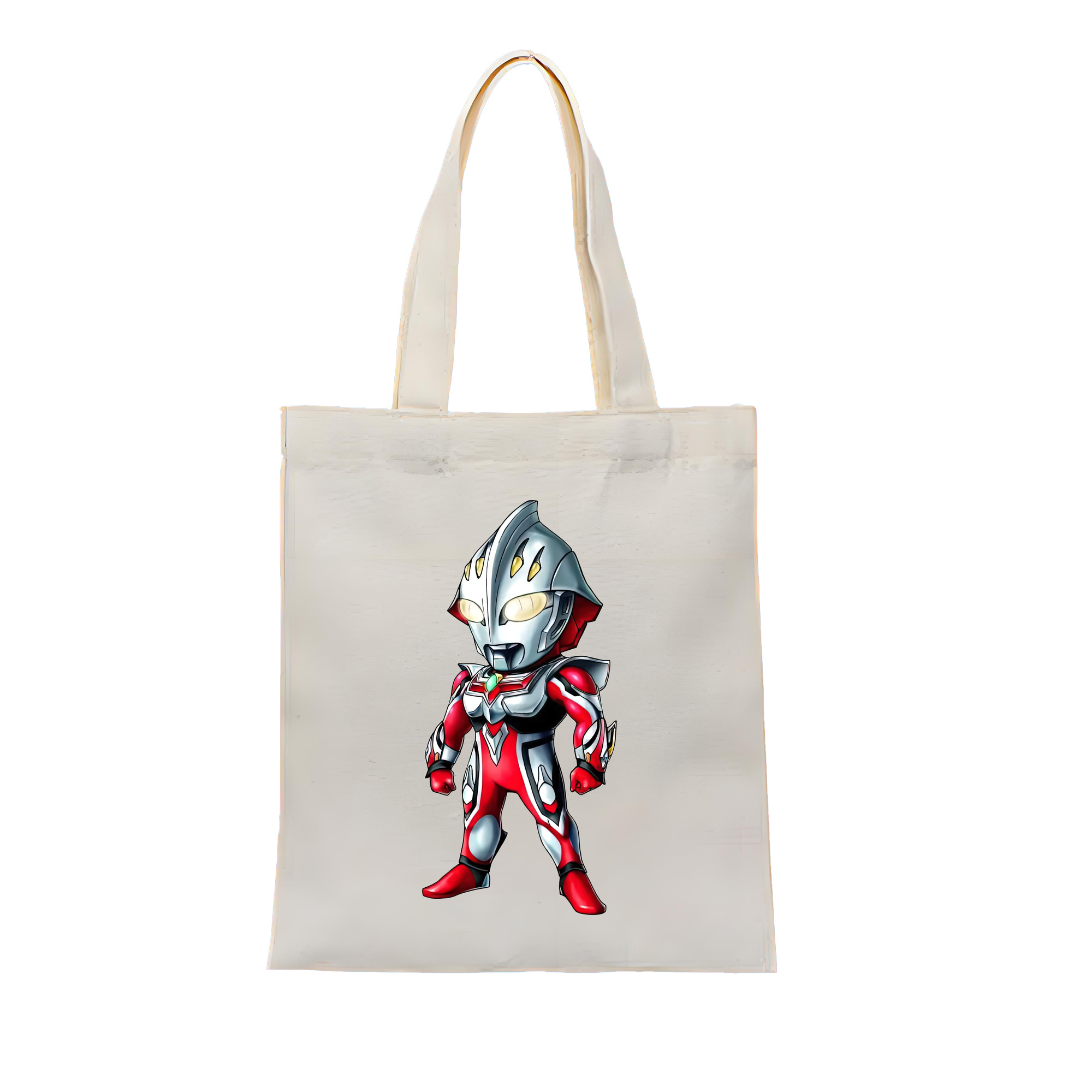 （画像用） ウルトラマン Ultraman 縦型キャンバス生地手提げバッグ　トートバッグ