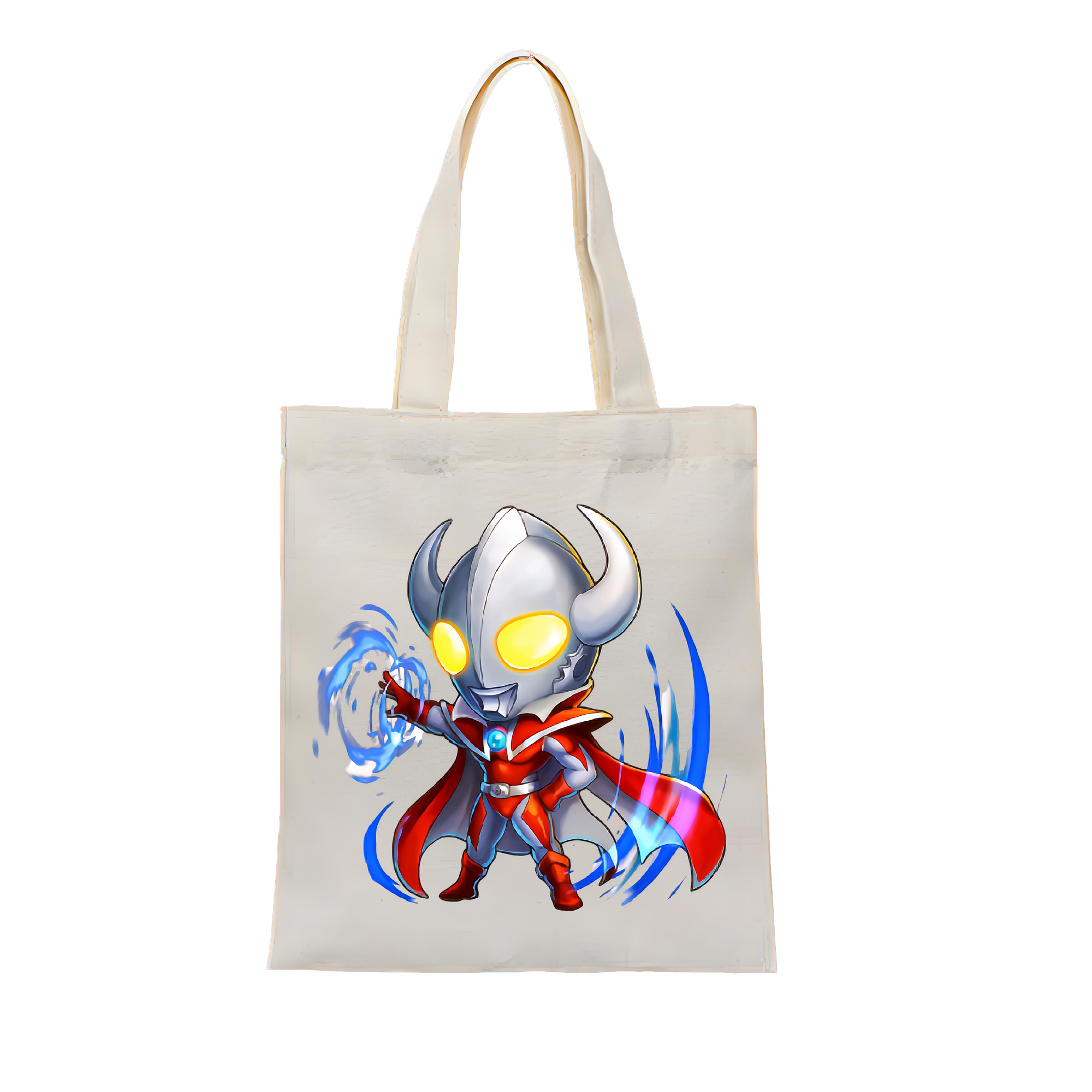 （画像用） ウルトラマン Ultraman 縦型キャンバス生地手提げバッグ　トートバッグ