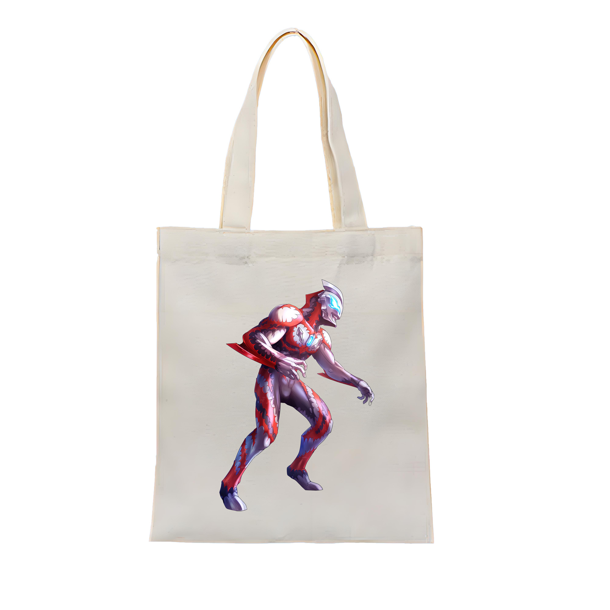 （画像用） ウルトラマン Ultraman 縦型キャンバス生地手提げバッグ　トートバッグ
