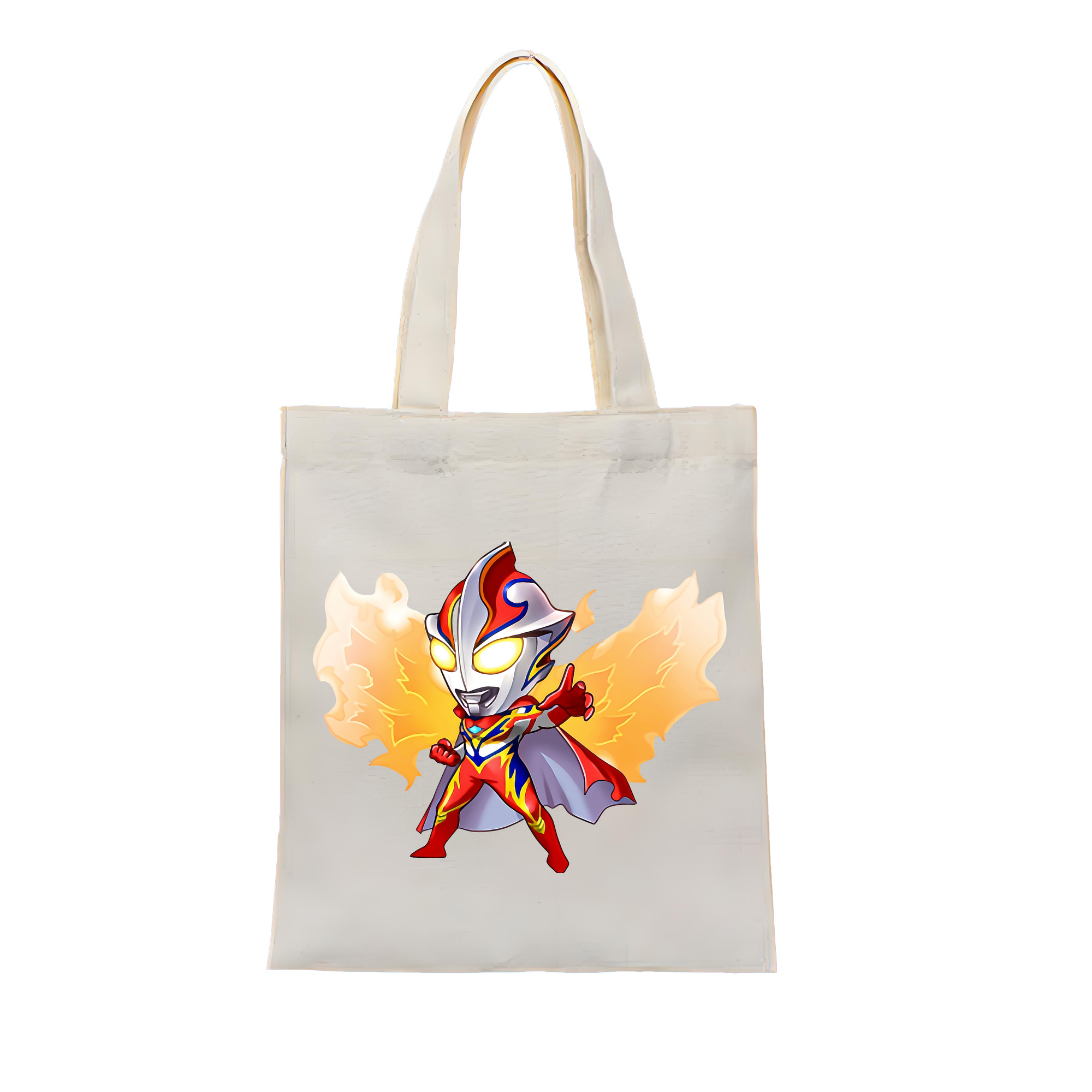 （画像用） ウルトラマン Ultraman 縦型キャンバス生地手提げバッグ　トートバッグ