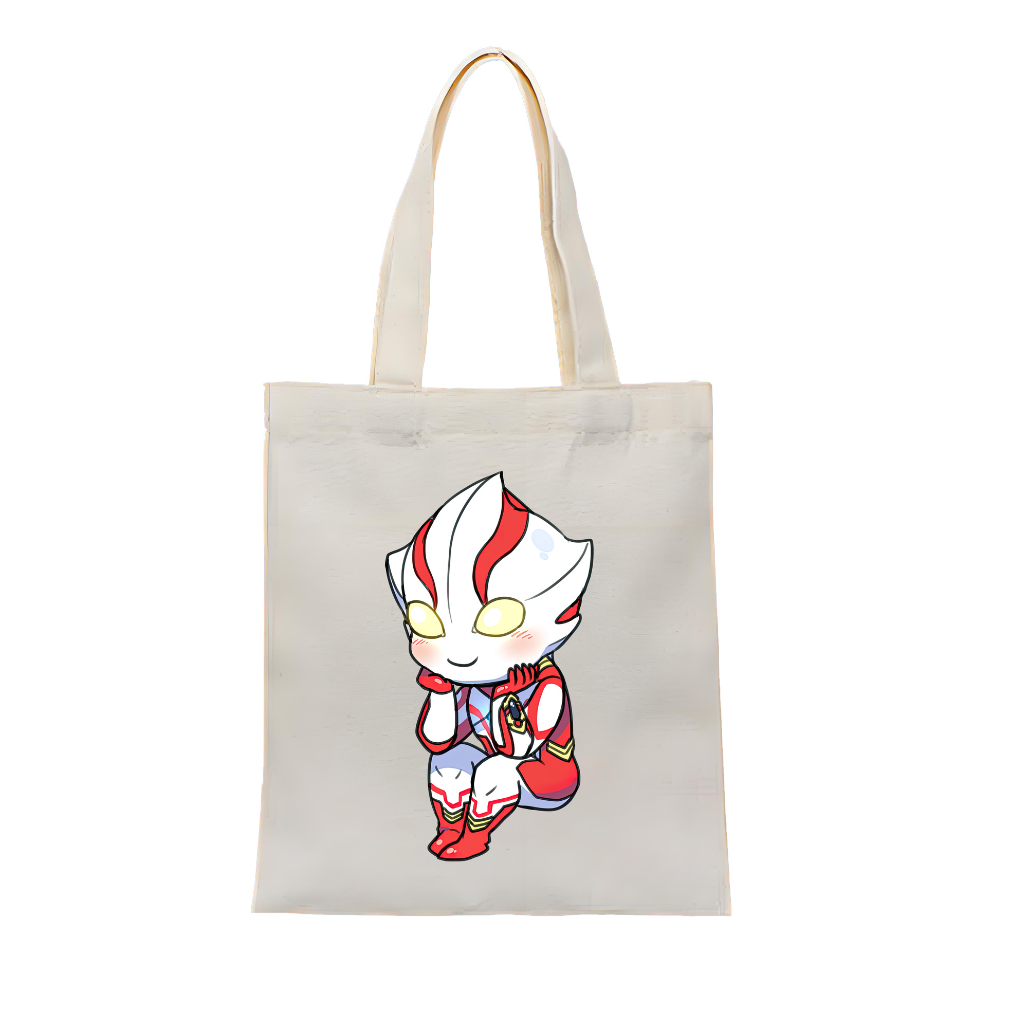 （画像用） ウルトラマン Ultraman 縦型キャンバス生地手提げバッグ　トートバッグ