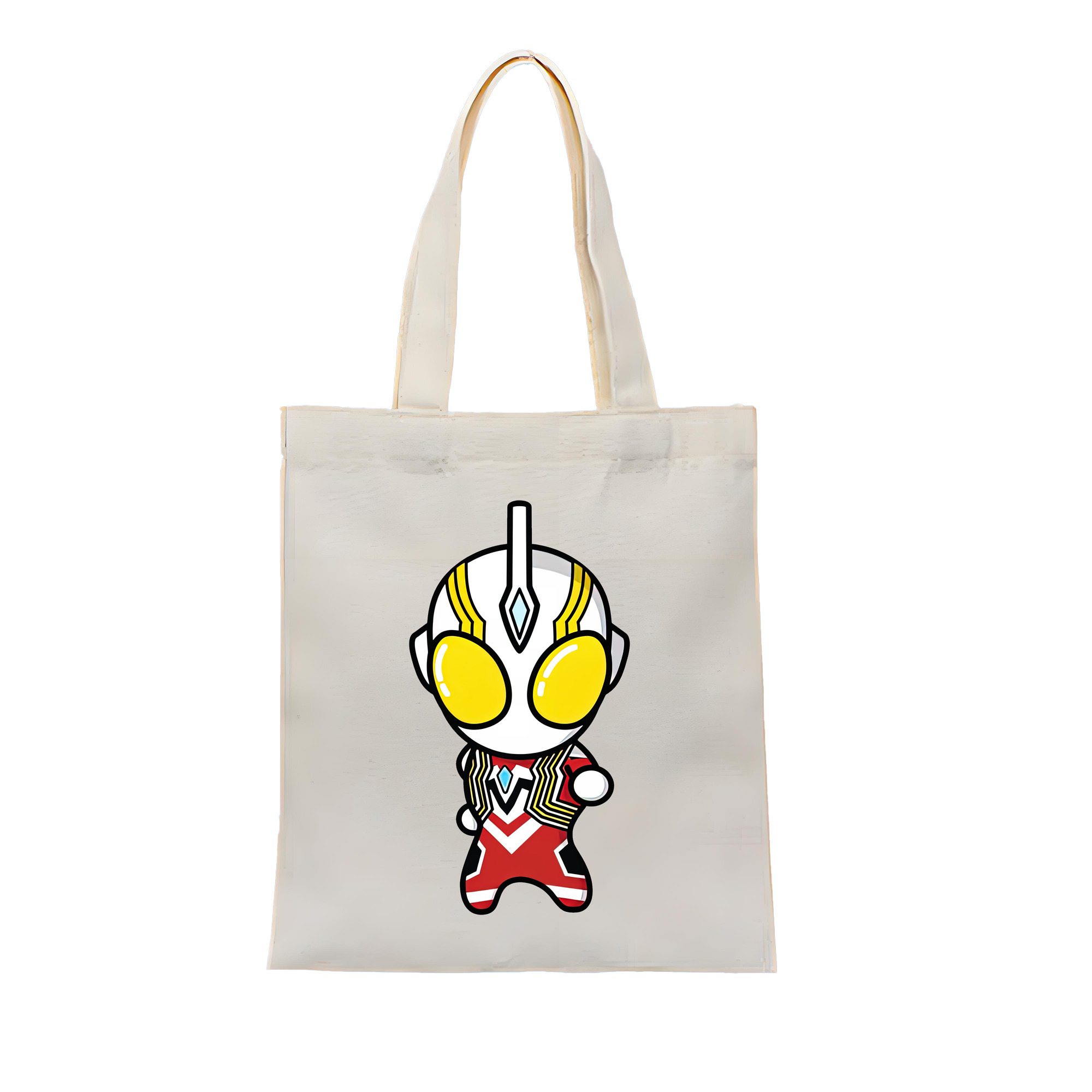 （画像用） ウルトラマン Ultraman 縦型キャンバス生地手提げバッグ　トートバッグ