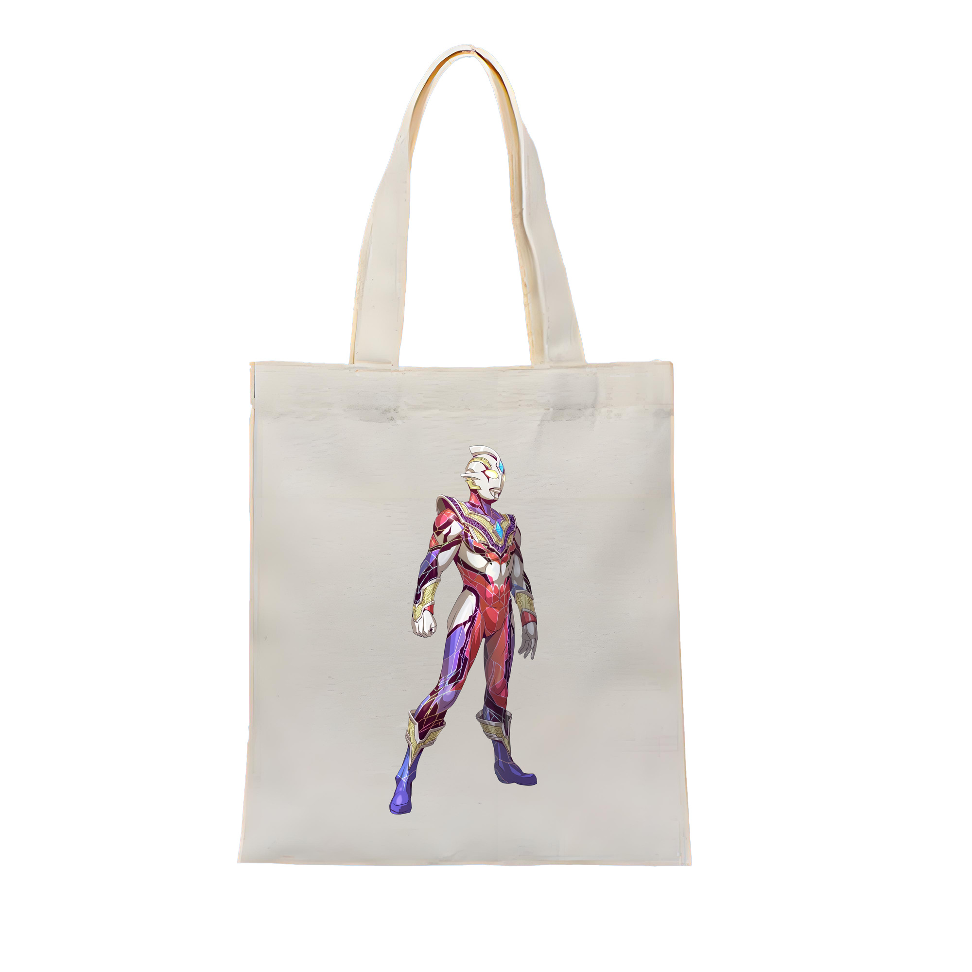 （画像用） ウルトラマン Ultraman 縦型キャンバス生地手提げバッグ　トートバッグ