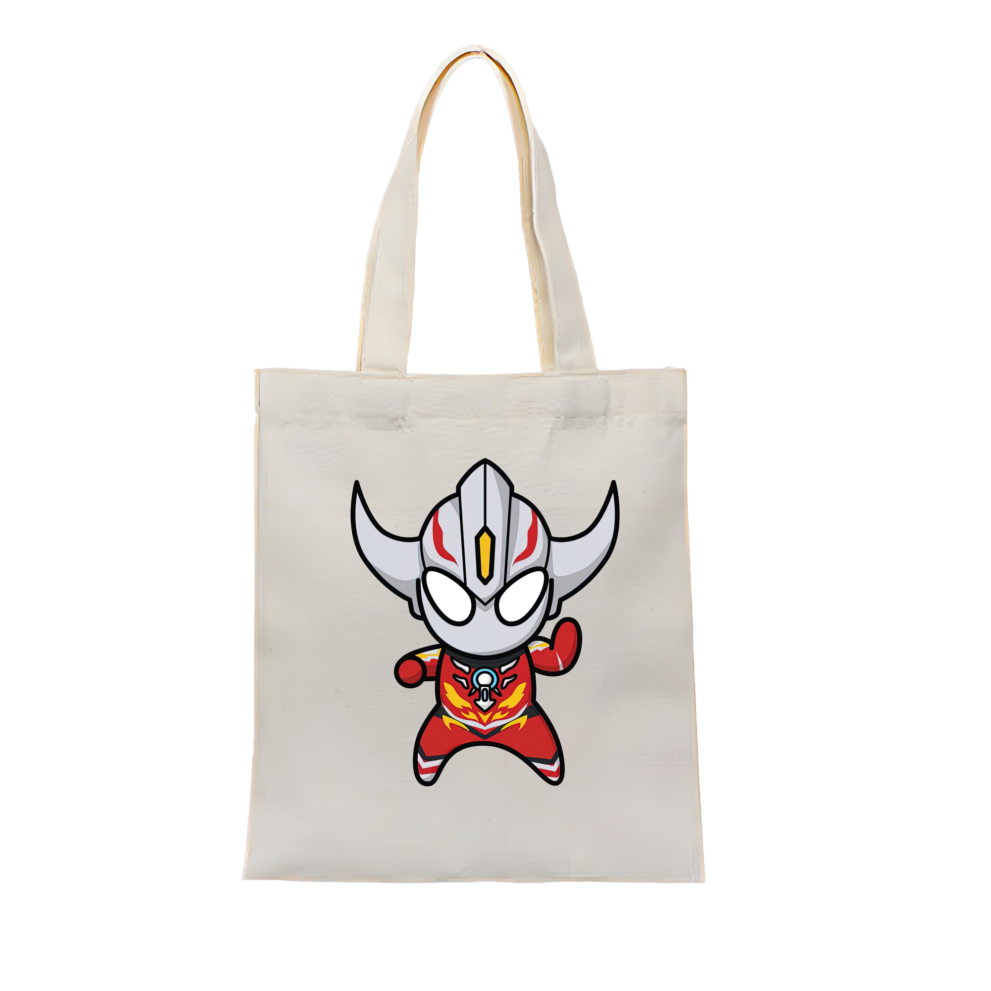 （画像用） ウルトラマン Ultraman 縦型キャンバス生地手提げバッグ　トートバッグ