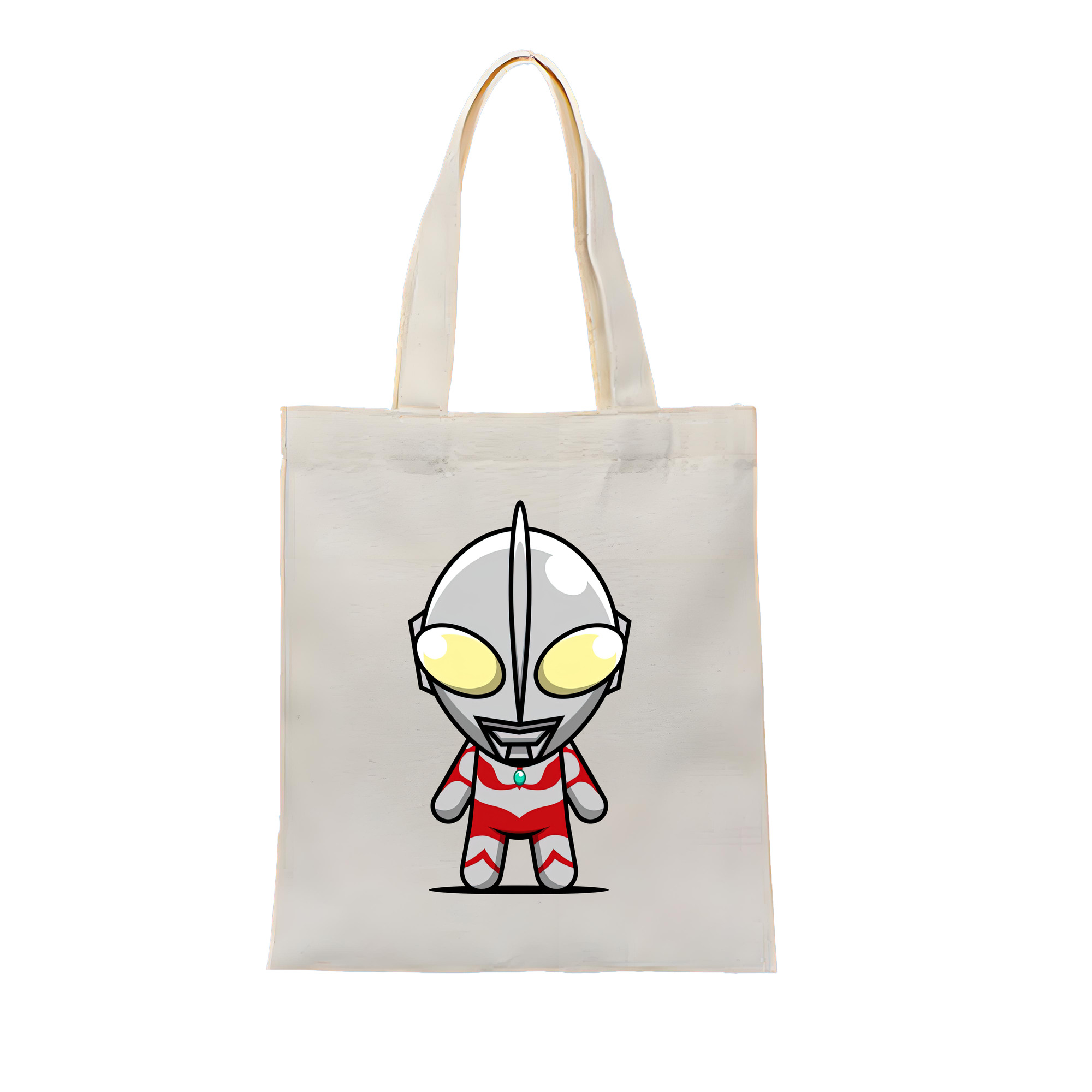 （画像用） ウルトラマン Ultraman 縦型キャンバス生地手提げバッグ　トートバッグ