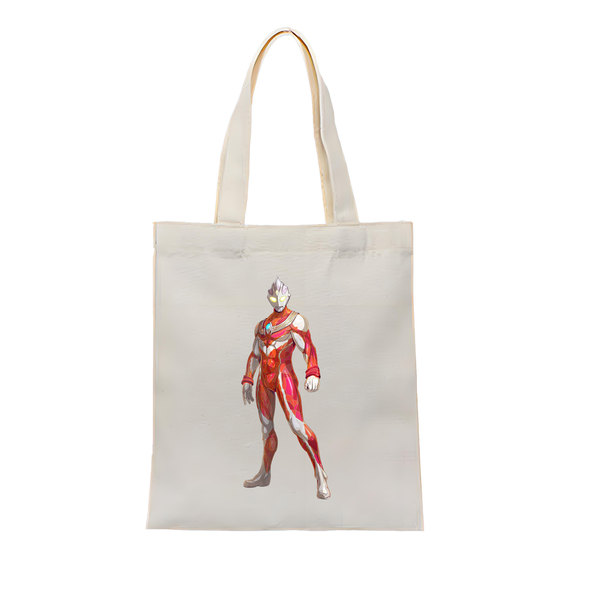 （画像用） ウルトラマン Ultraman 縦型キャンバス生地手提げバッグ　トートバッグ