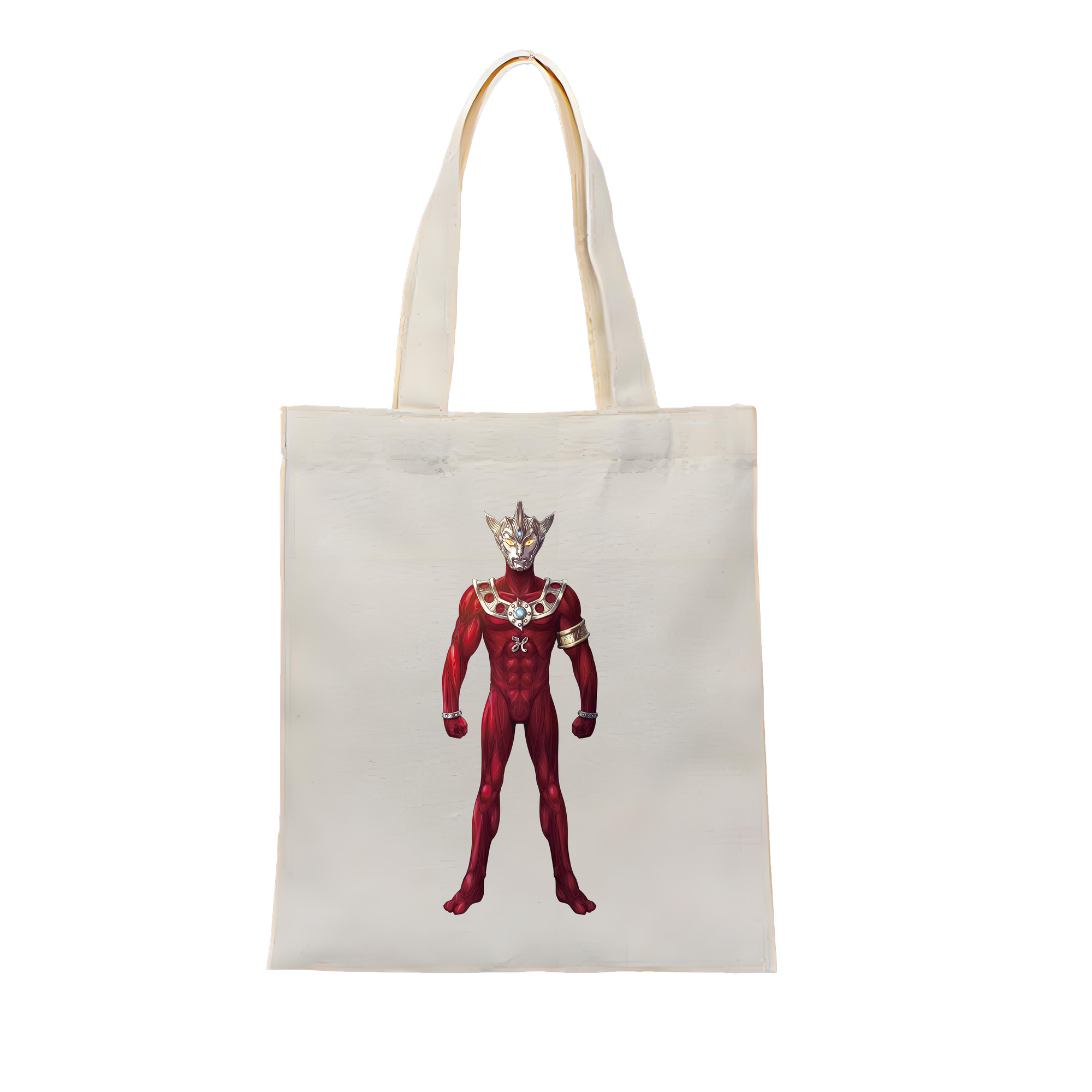 （画像用） ウルトラマン Ultraman 縦型キャンバス生地手提げバッグ　トートバッグ