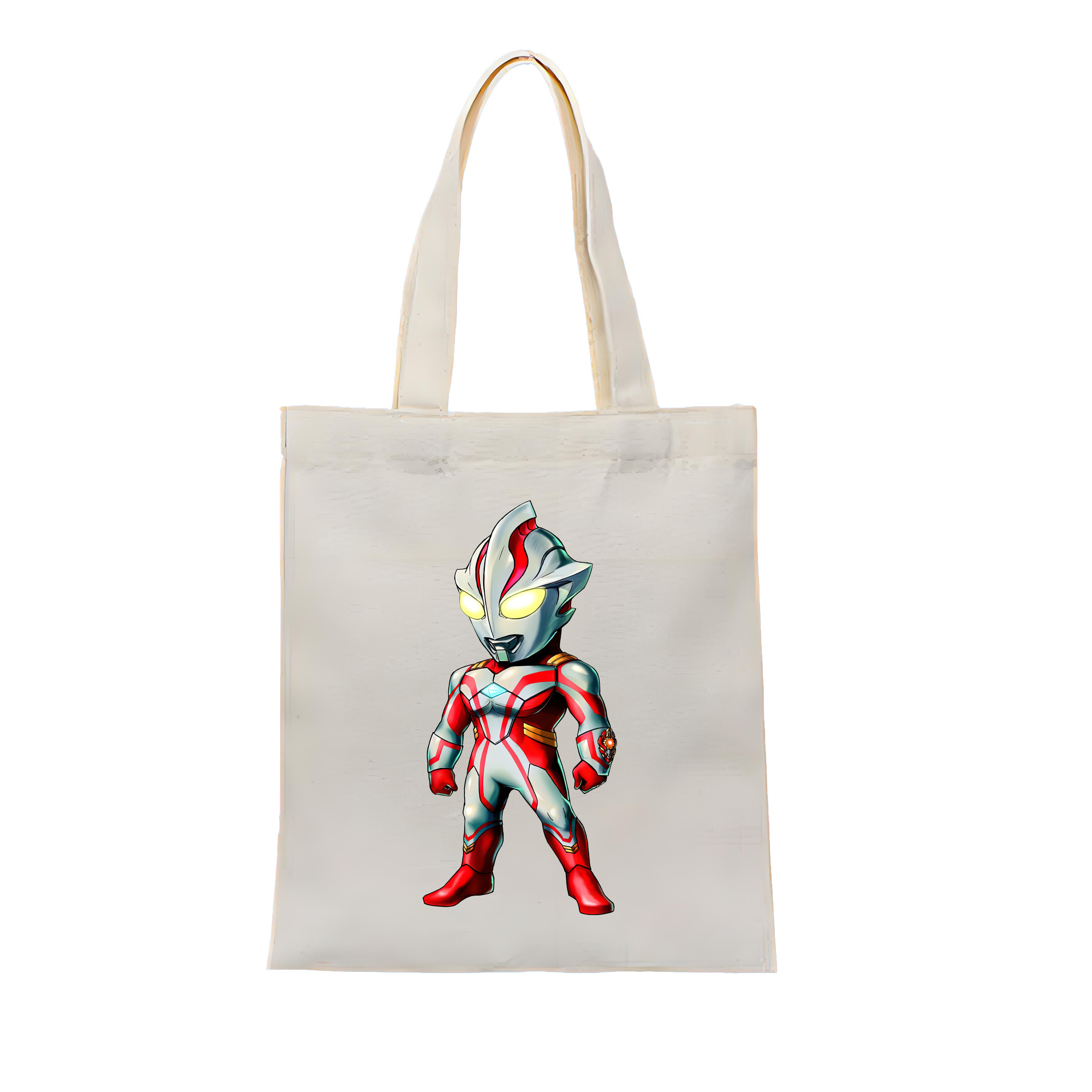 （画像用） ウルトラマン Ultraman 縦型キャンバス生地手提げバッグ　トートバッグ