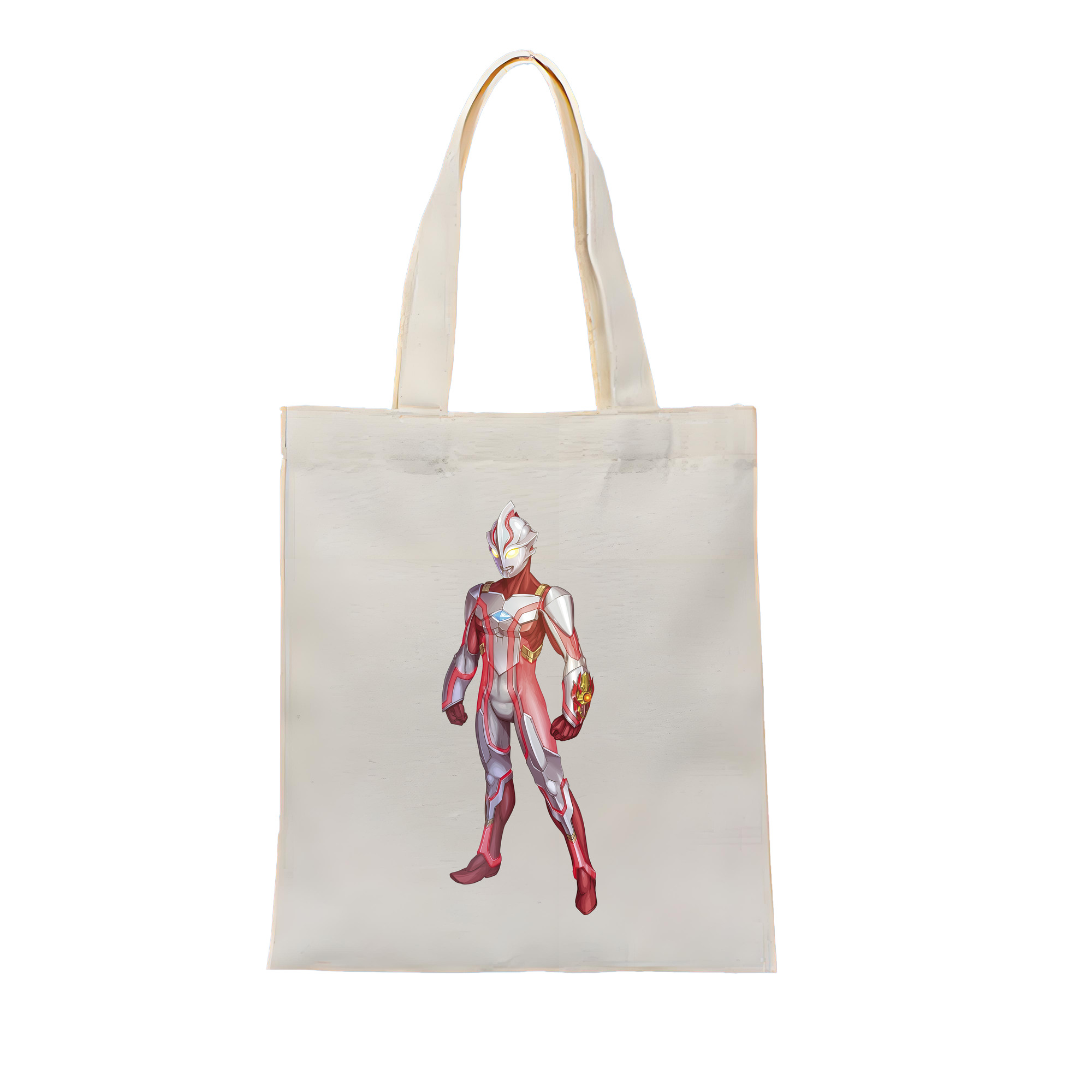（画像用） ウルトラマン Ultraman 縦型キャンバス生地手提げバッグ　トートバッグ