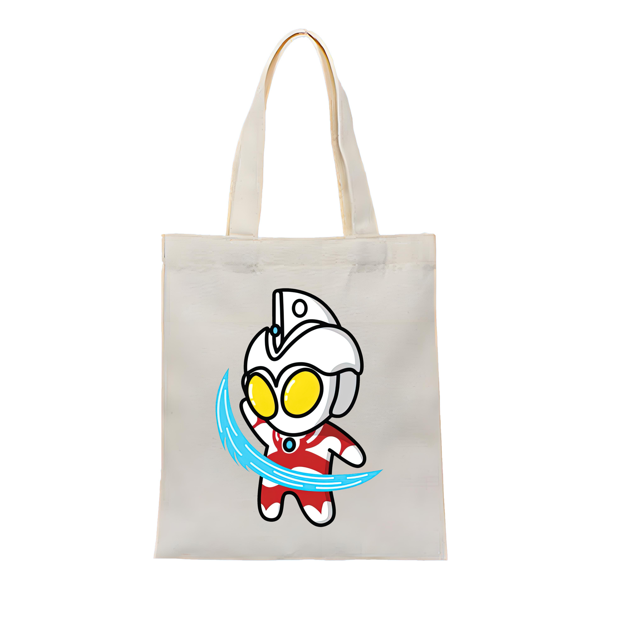 （画像用） ウルトラマン Ultraman 縦型キャンバス生地手提げバッグ　トートバッグ