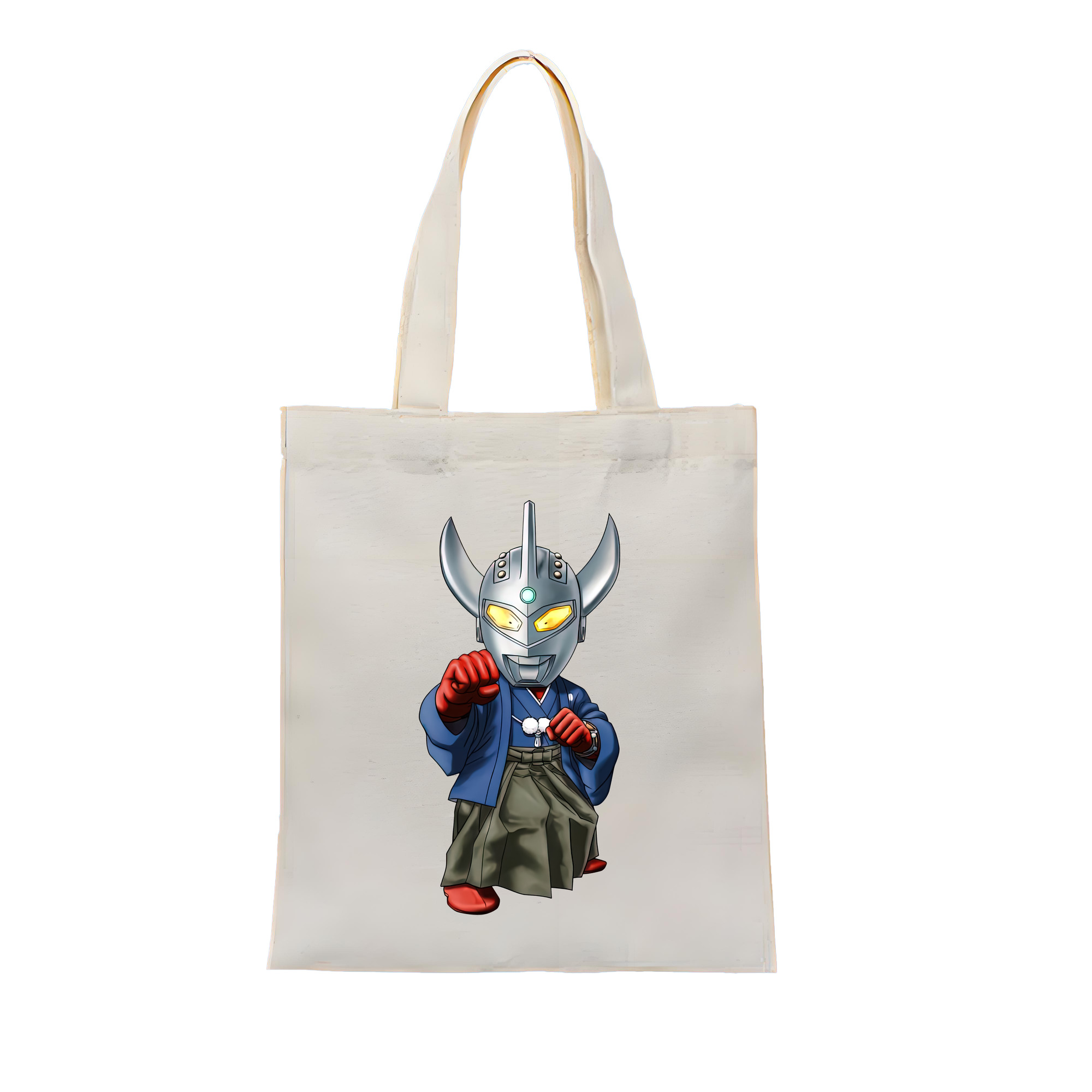 （画像用） ウルトラマン Ultraman 縦型キャンバス生地手提げバッグ　トートバッグ