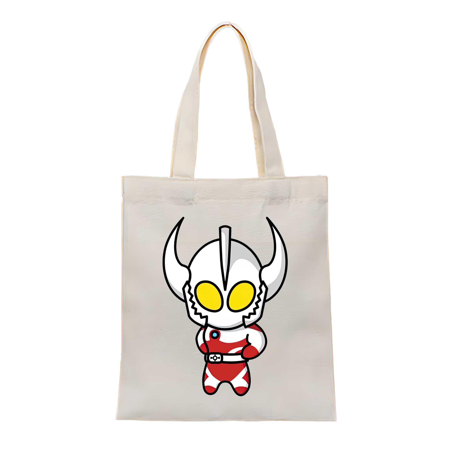 （画像用） ウルトラマン Ultraman 縦型キャンバス生地手提げバッグ　トートバッグ