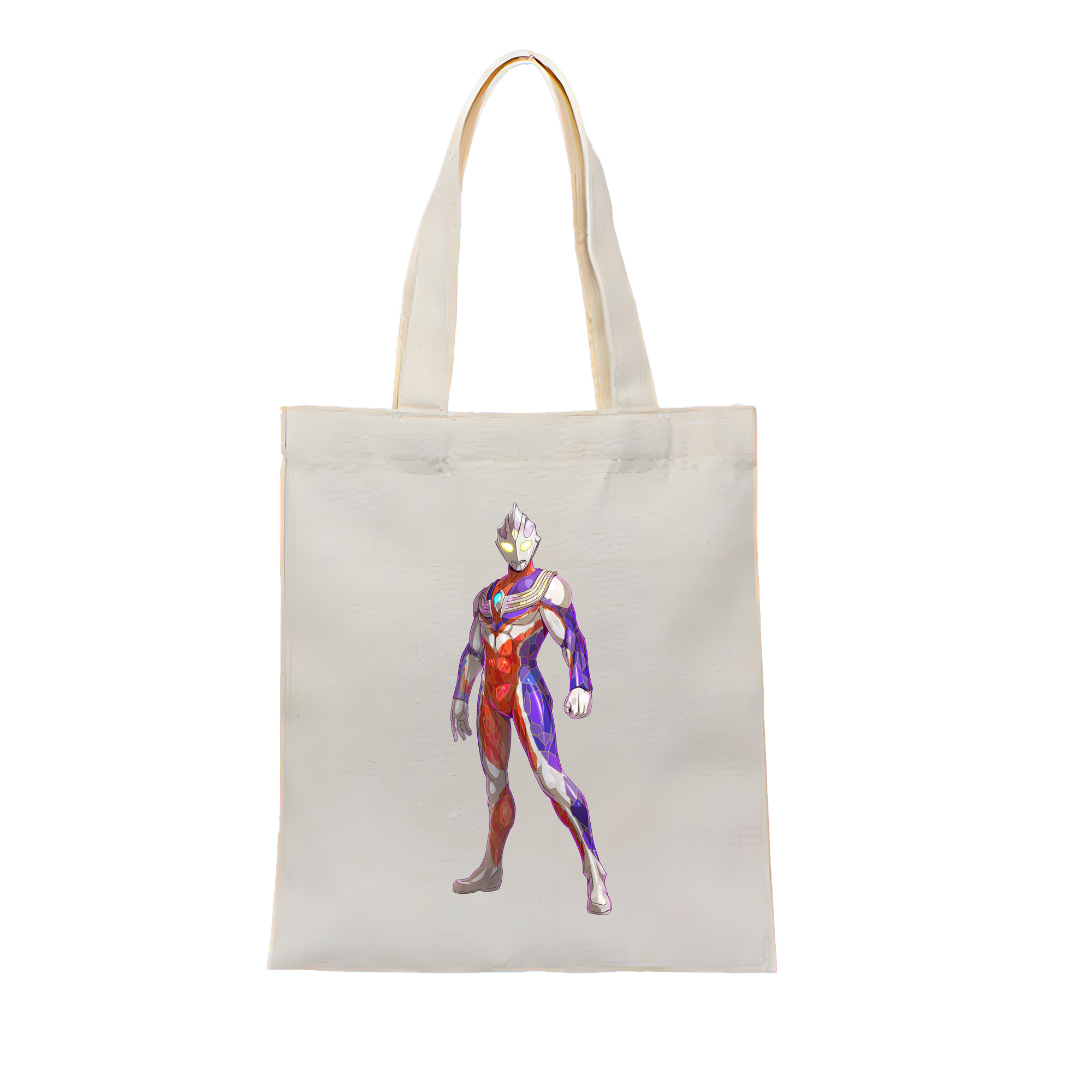 （画像用） ウルトラマン Ultraman 縦型キャンバス生地手提げバッグ　トートバッグ