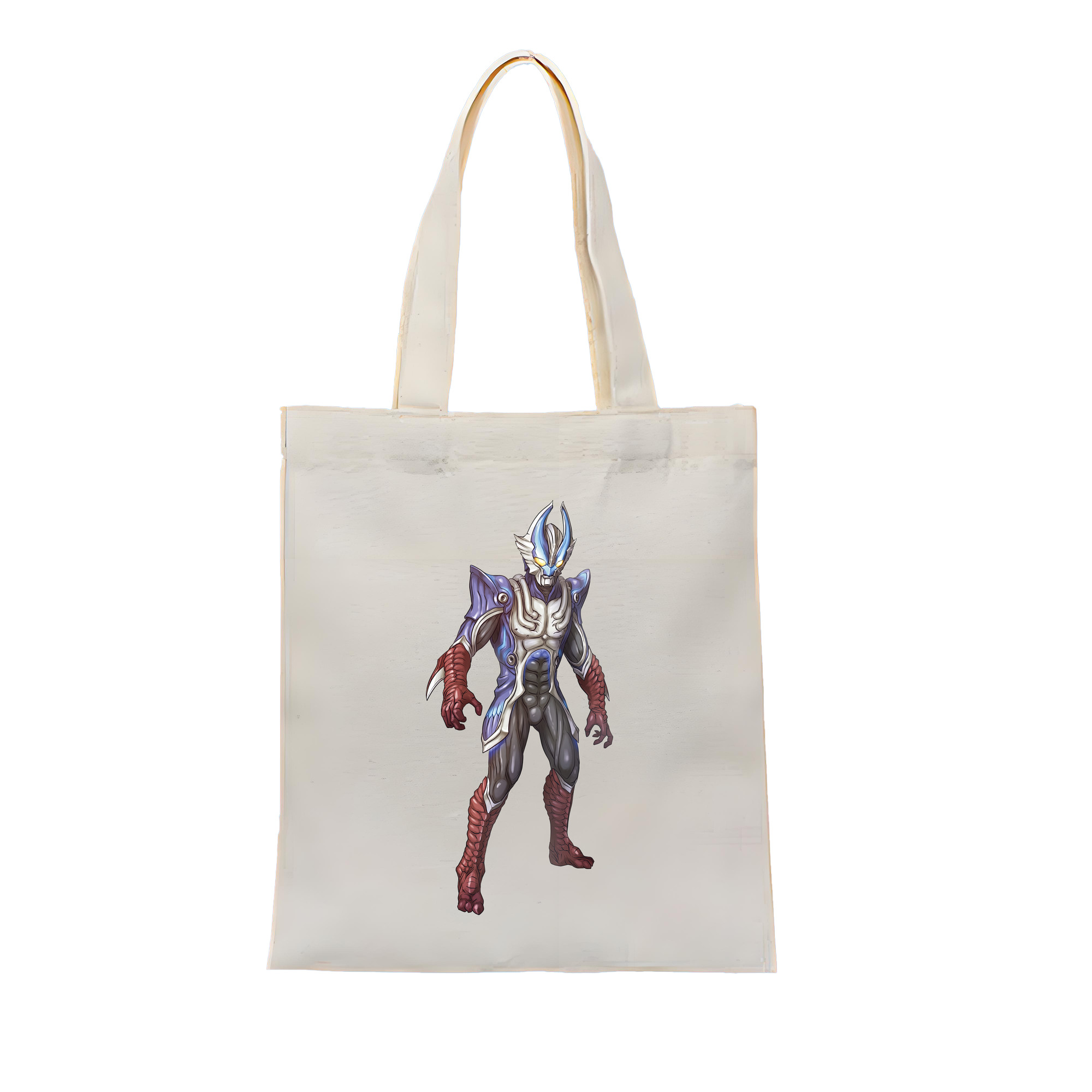 （画像用） ウルトラマン Ultraman 縦型キャンバス生地手提げバッグ　トートバッグ