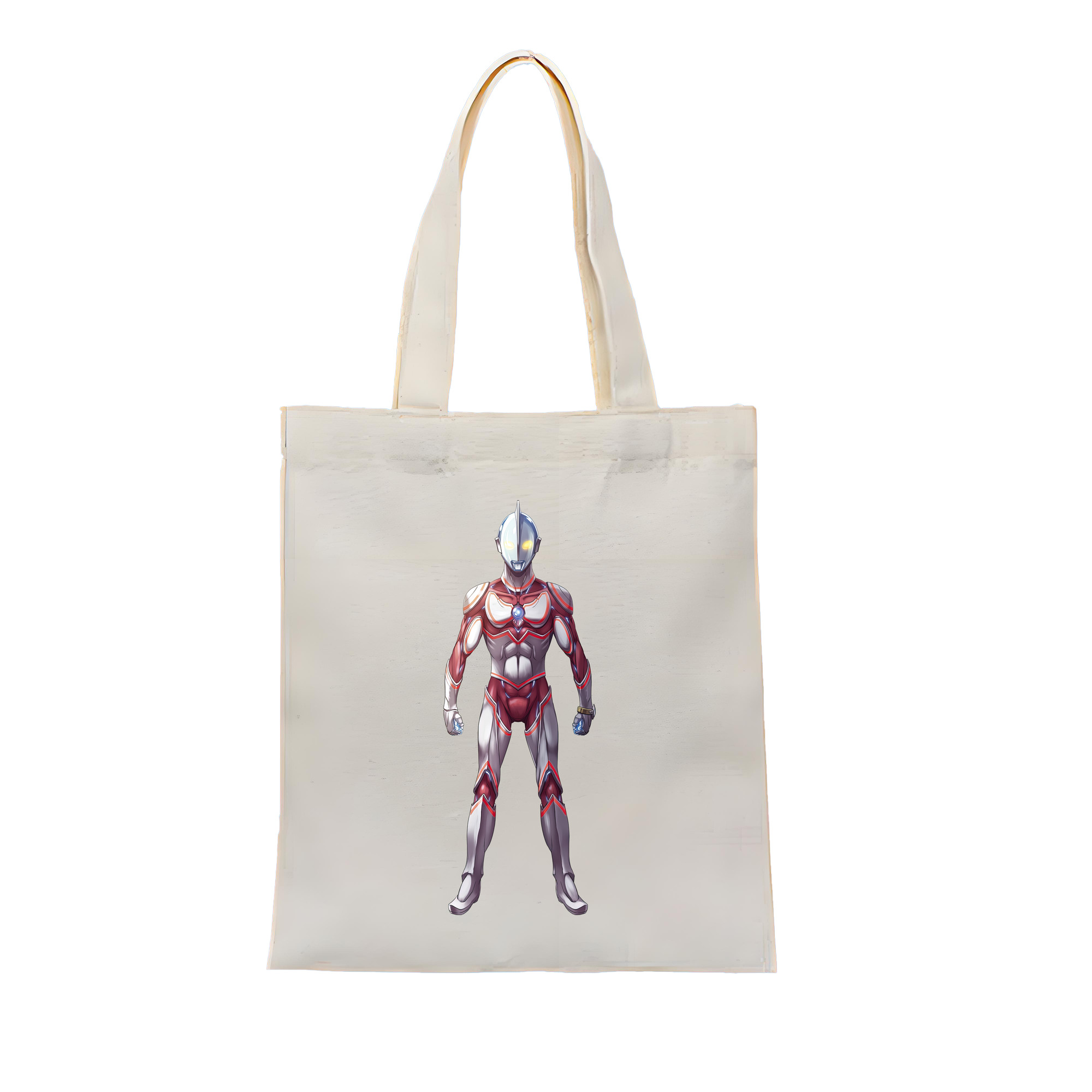 （画像用） ウルトラマン Ultraman 縦型キャンバス生地手提げバッグ　トートバッグ